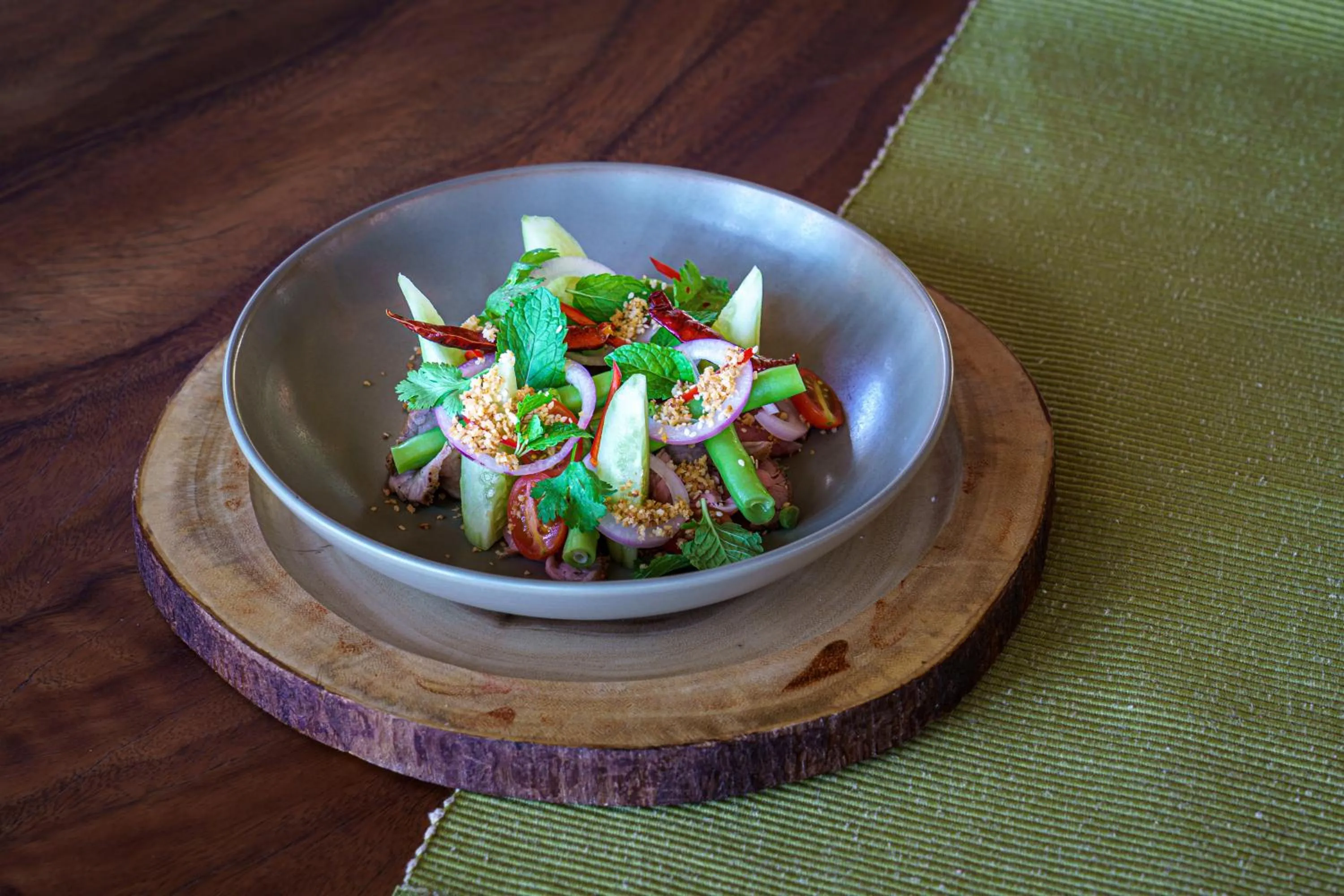 Food in Samed Tamarind Beach Resort