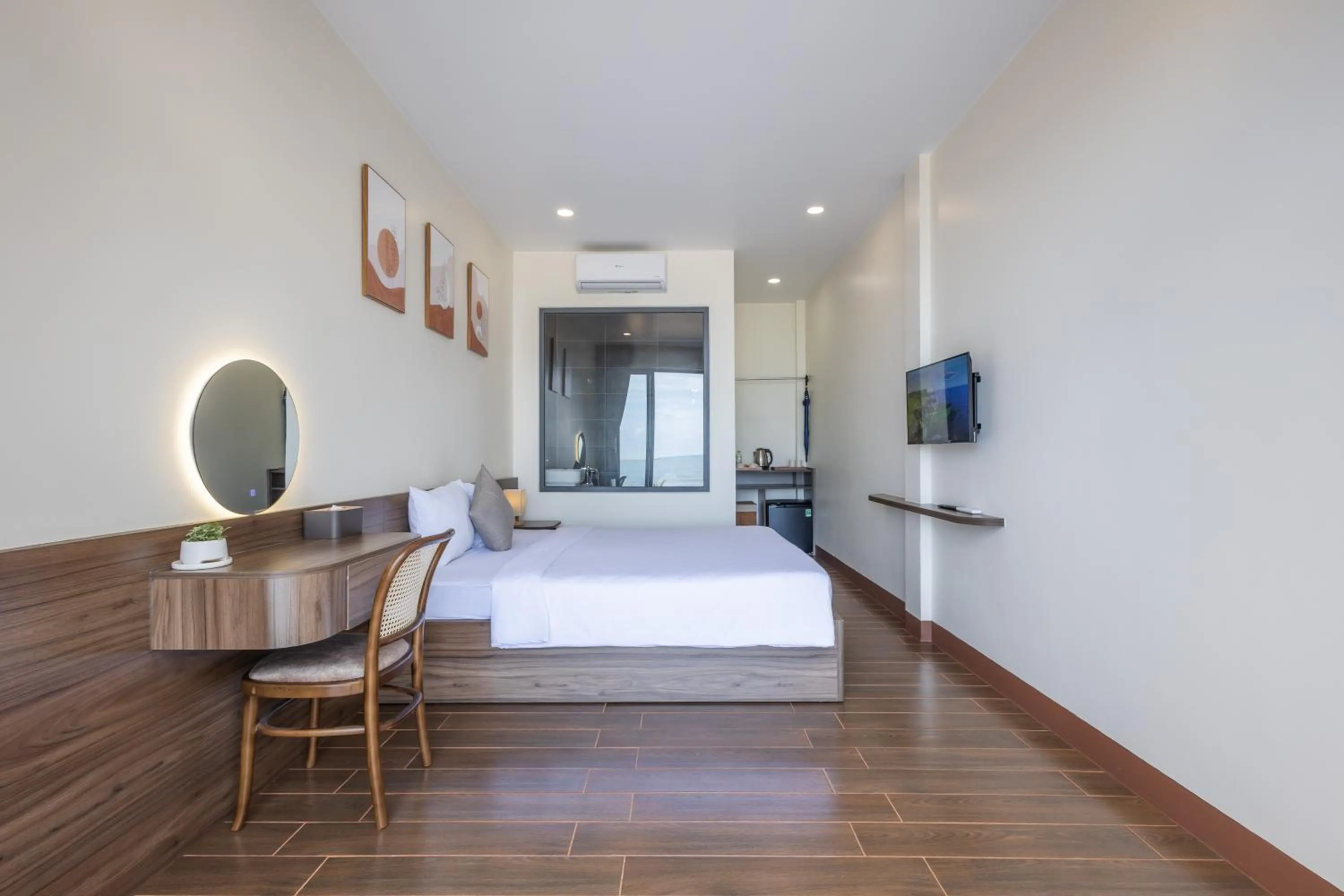 Bed in Wave Sound Beach House Phu Quoc