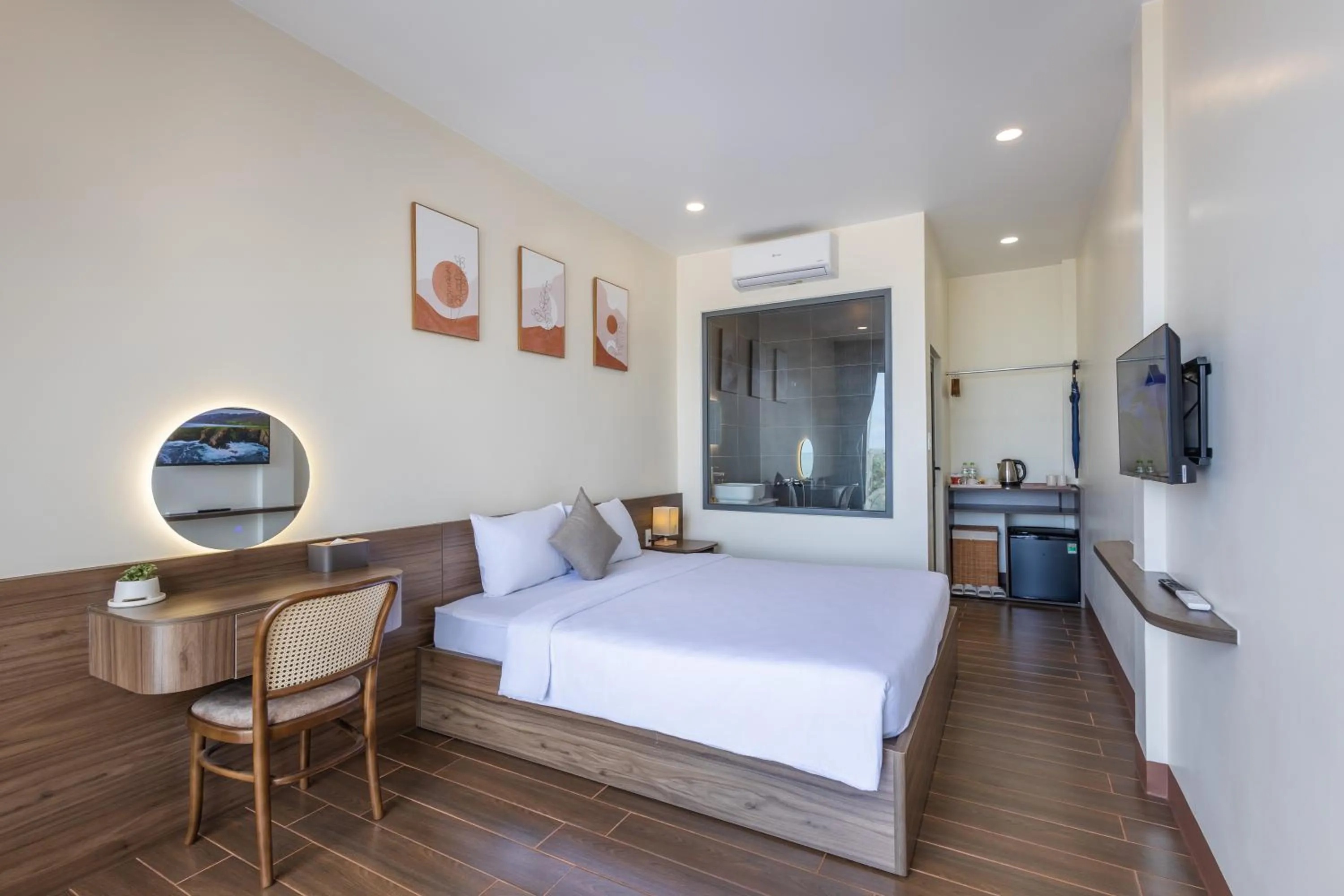 Photo of the whole room, Bed in Wave Sound Beach House Phu Quoc