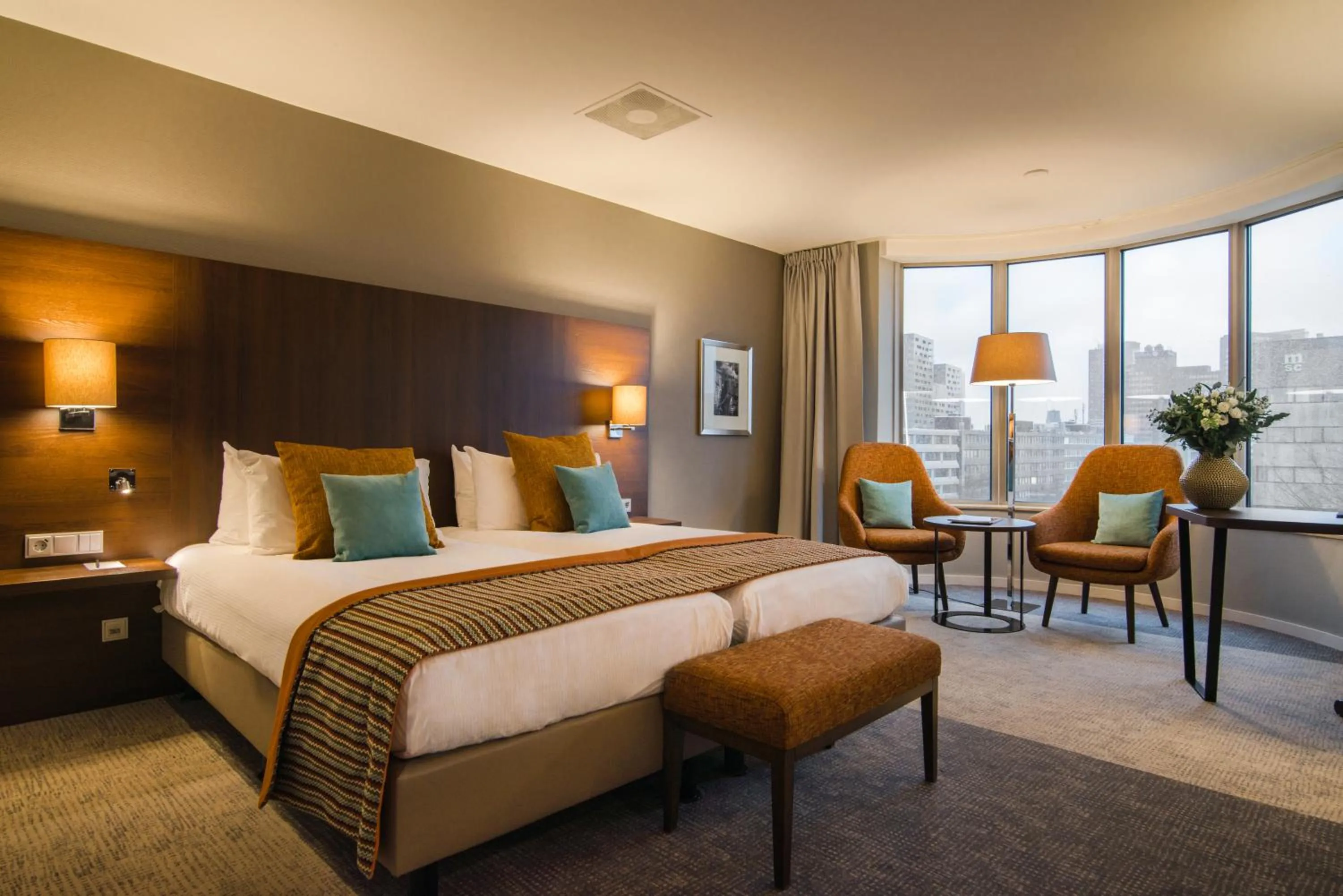 Day, Bed in Bilderberg Parkhotel Rotterdam