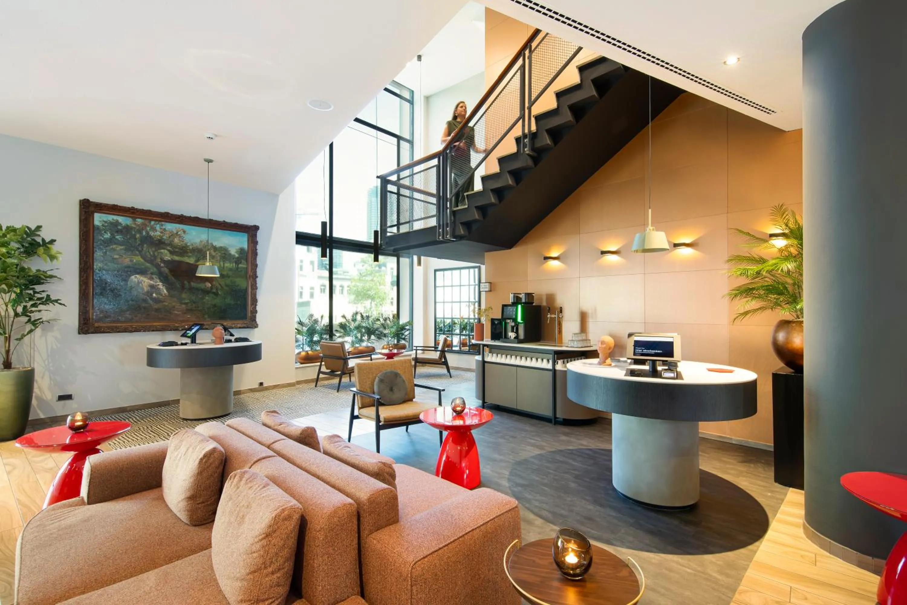 Lobby or reception in Bilderberg Parkhotel Rotterdam