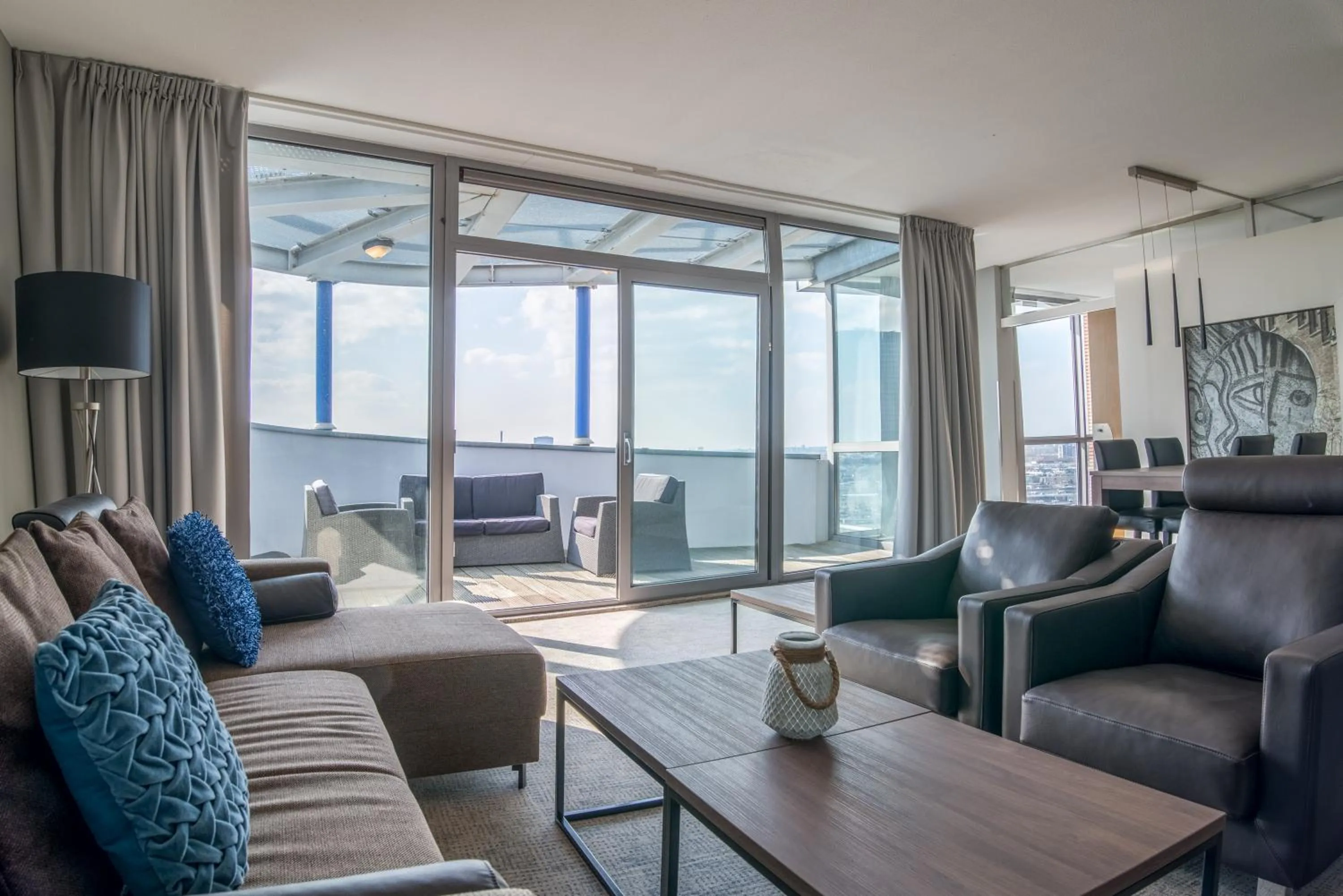 Seating area in Bilderberg Parkhotel Rotterdam