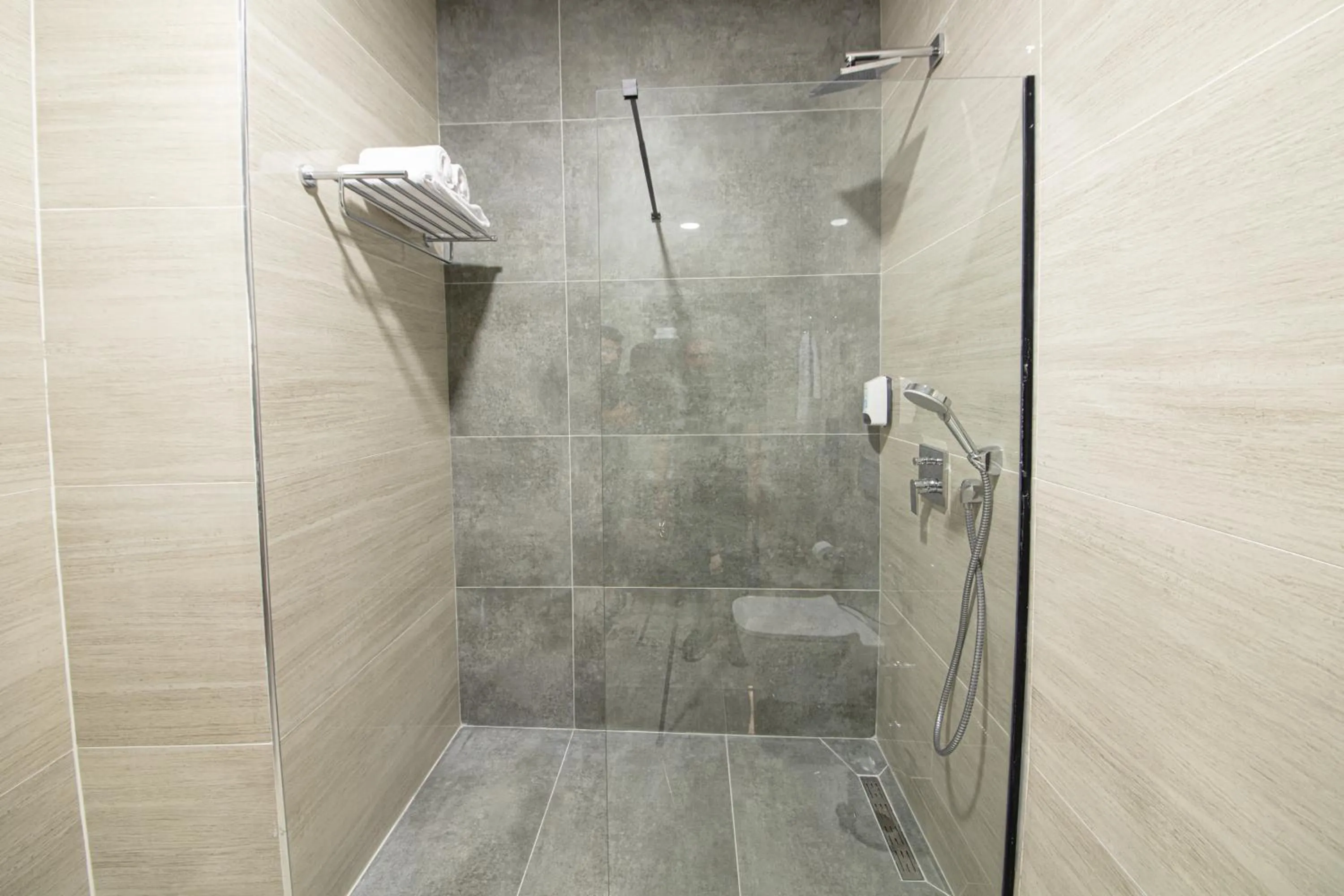 Shower in V Center Hotel