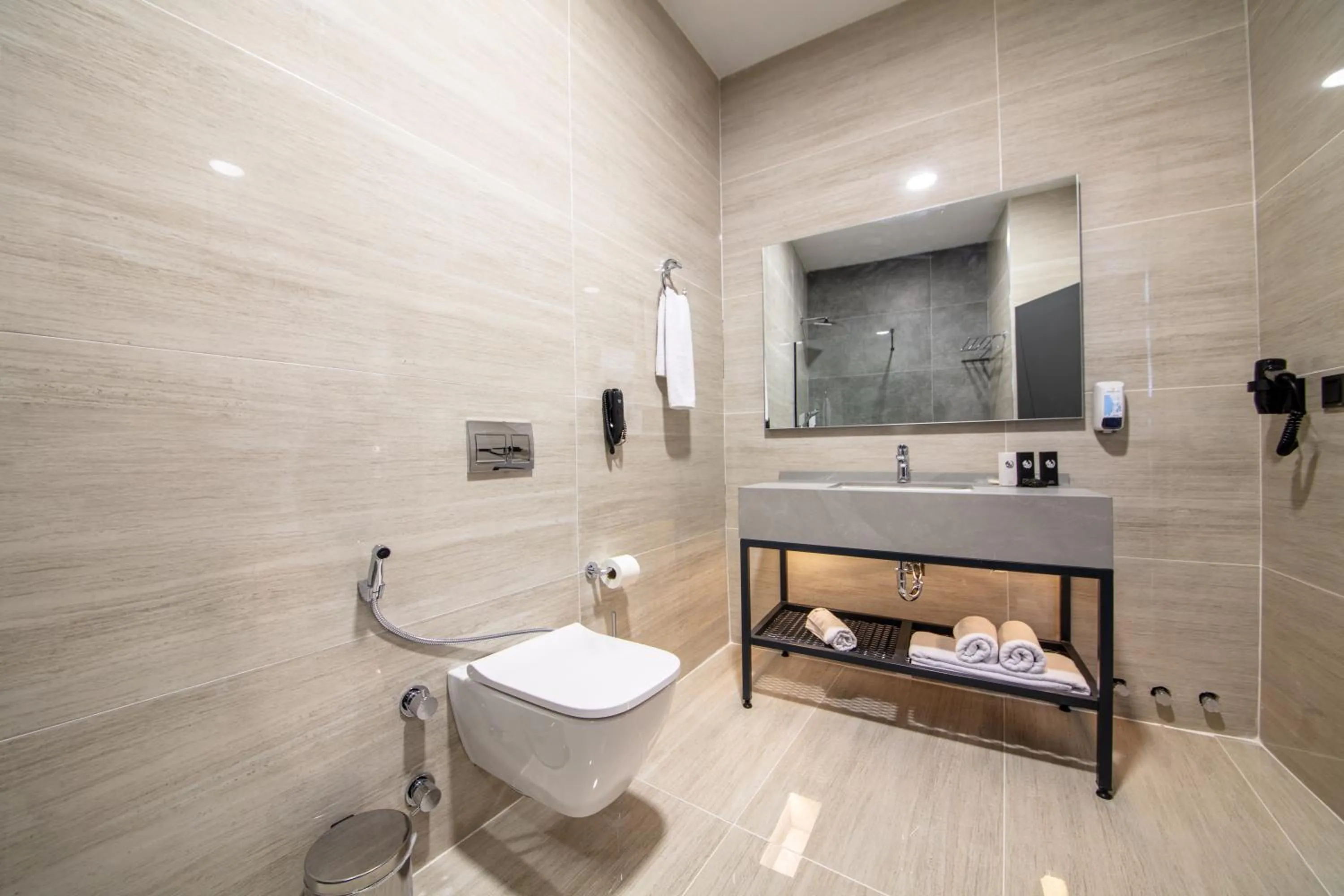 Toilet in V Center Hotel