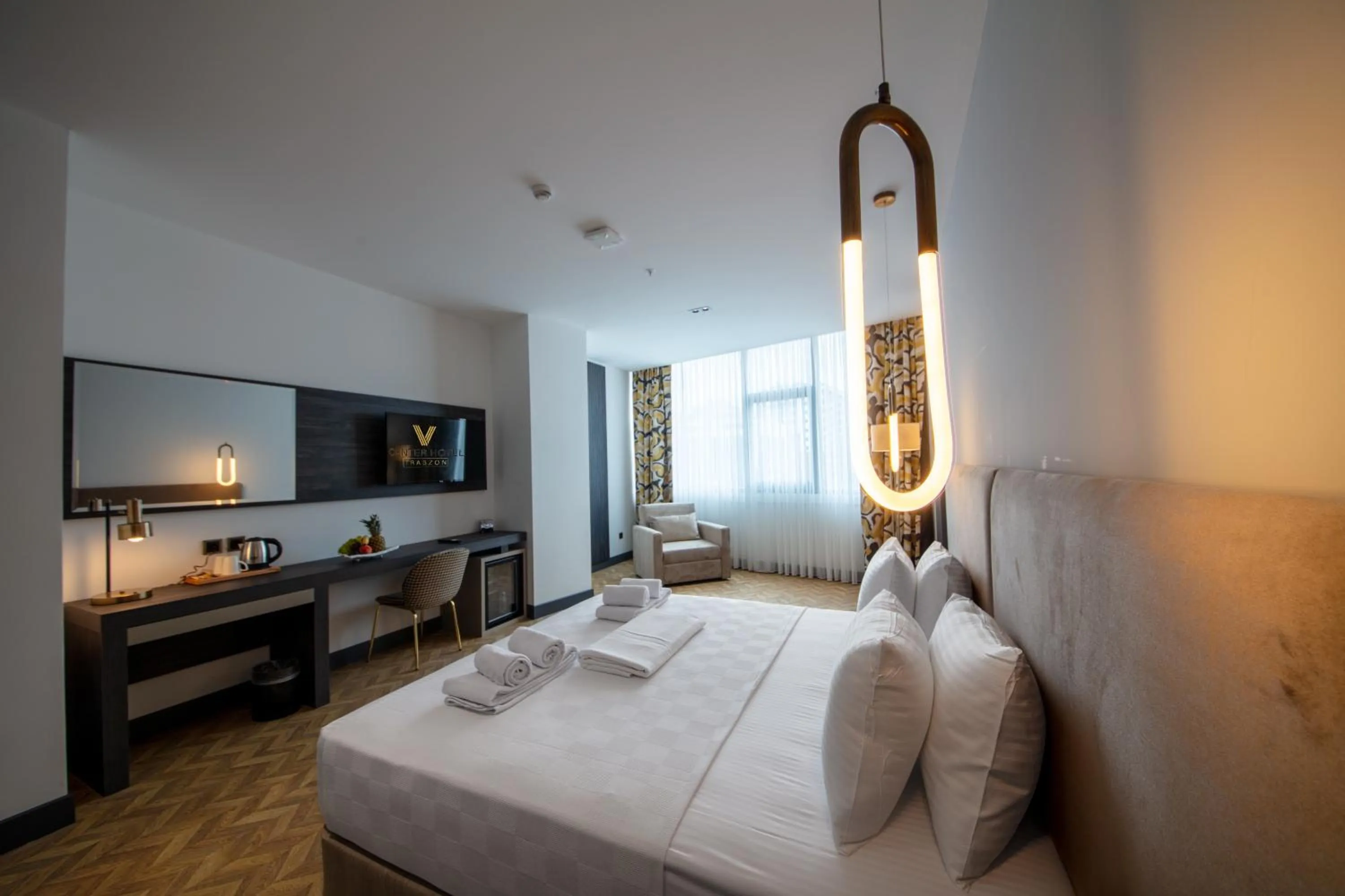 Bed in V Center Hotel