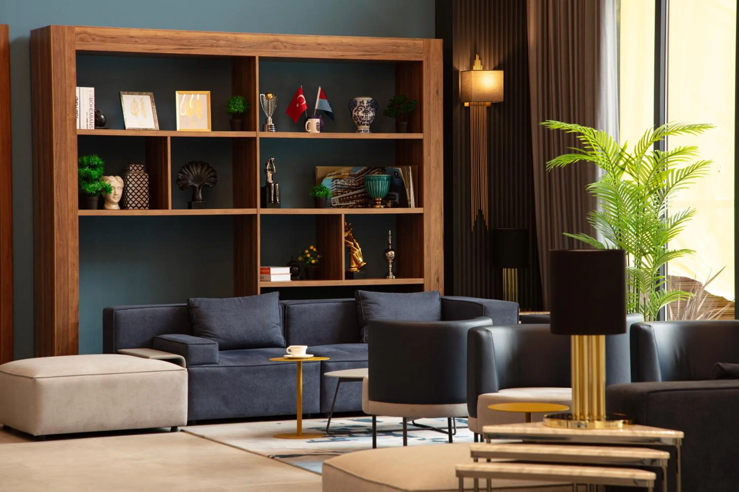 Living room in V Center Hotel