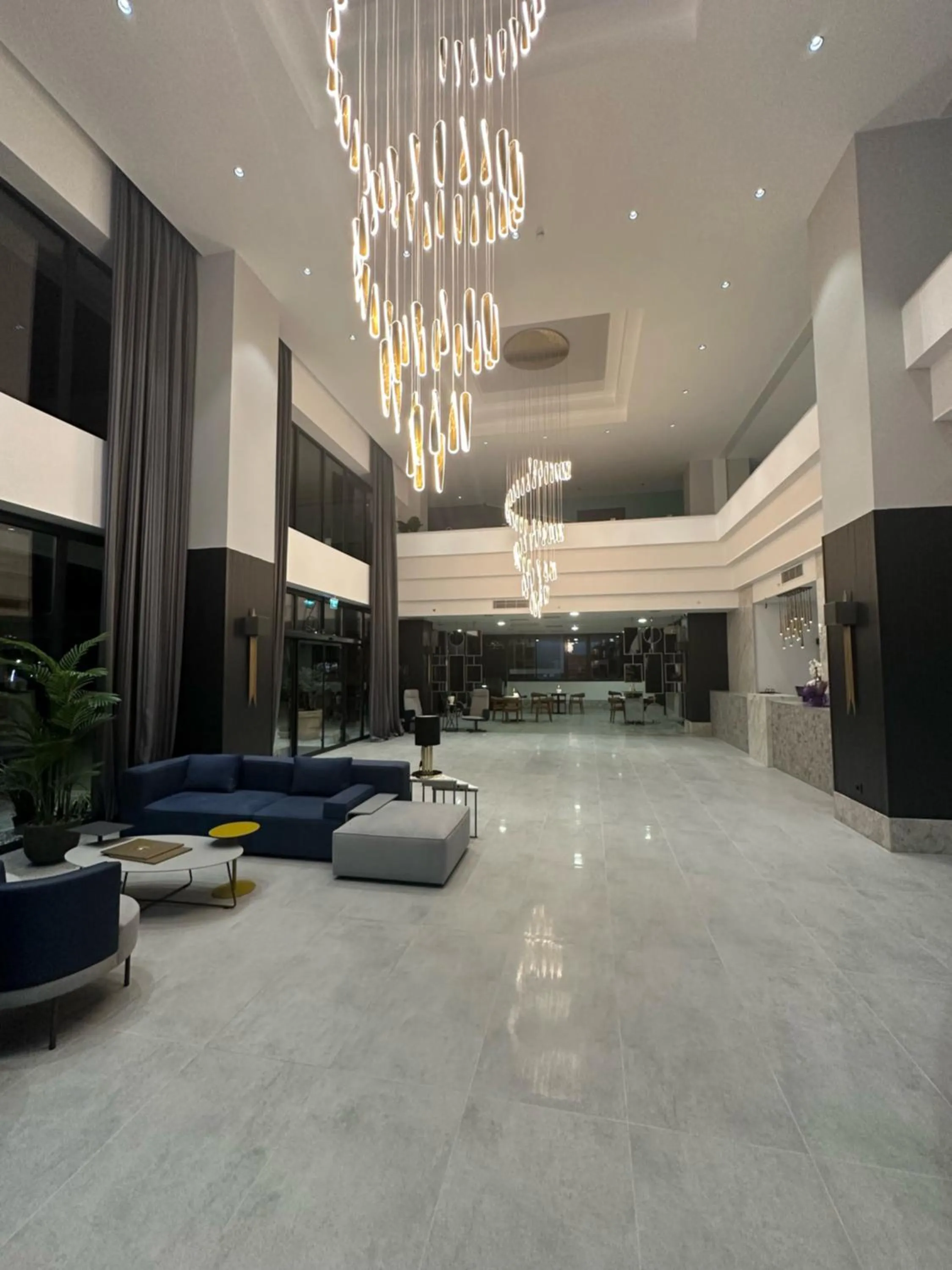 Lobby or reception in V Center Hotel