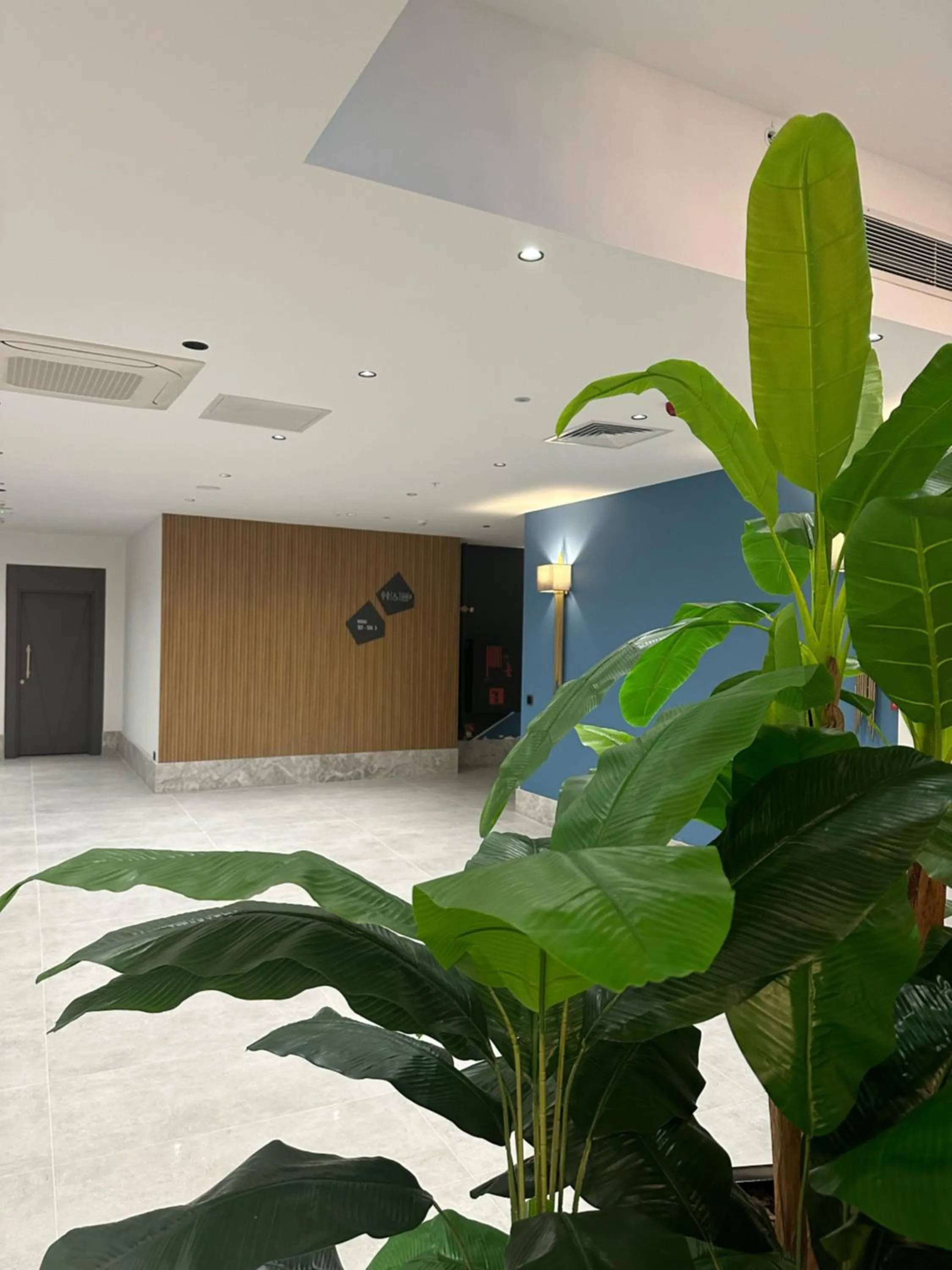 Lobby or reception in V Center Hotel