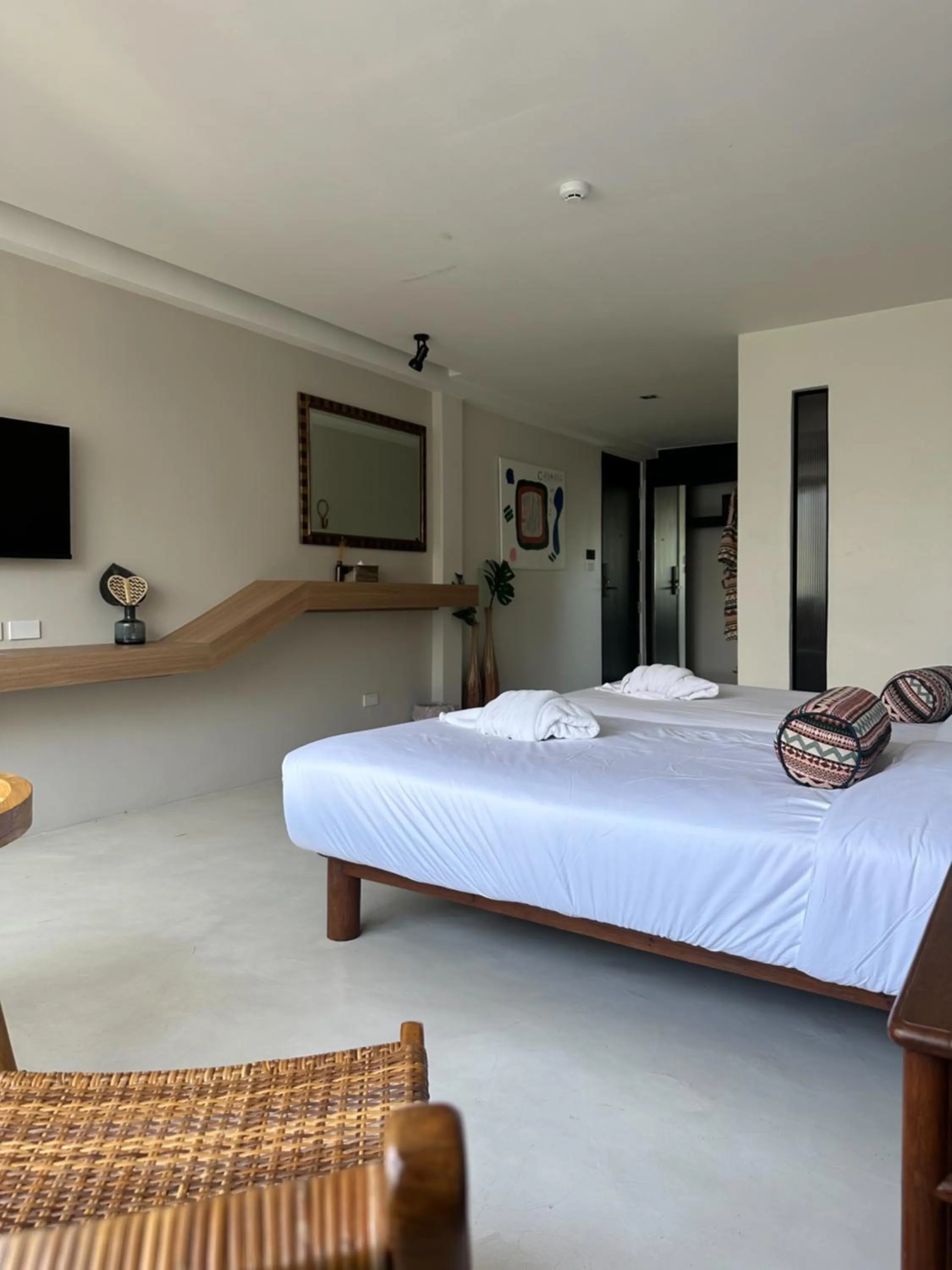 Bed in HOTEL NUU CHIANG MAI