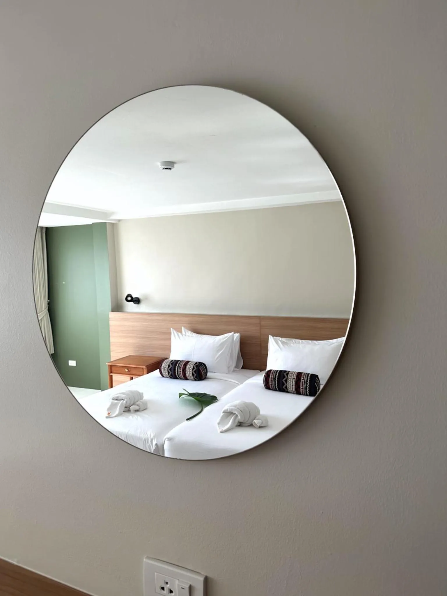 Bed in HOTEL NUU CHIANG MAI