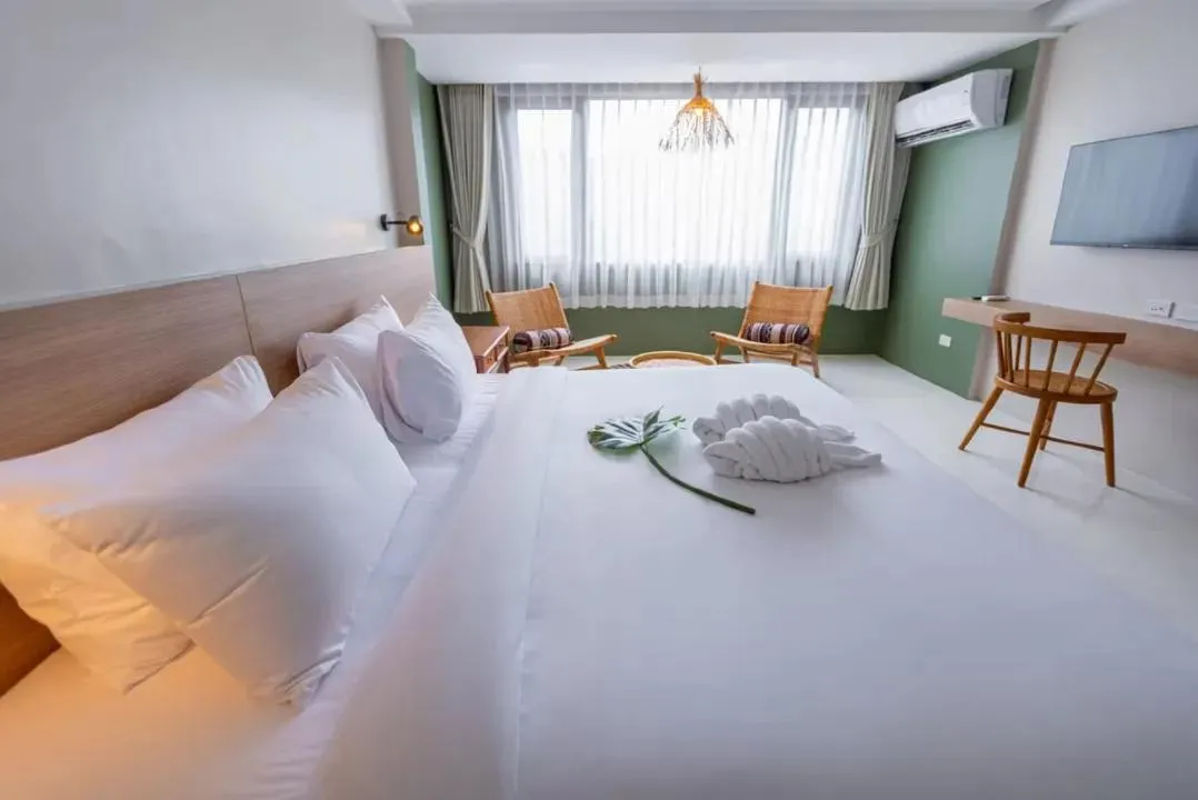 Bedroom, Bed in HOTEL NUU CHIANG MAI