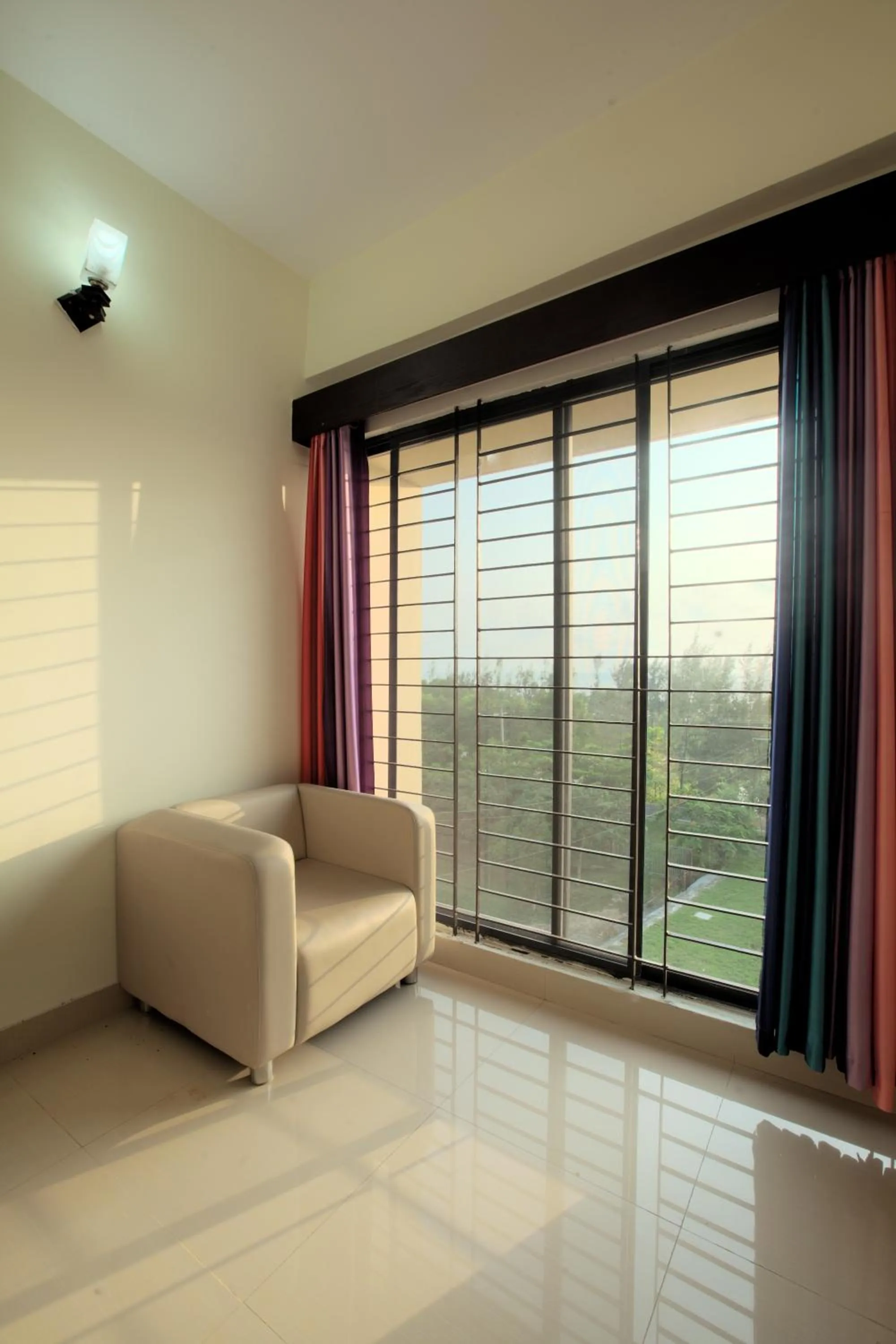 Seating area in Hotel Orchid Blue