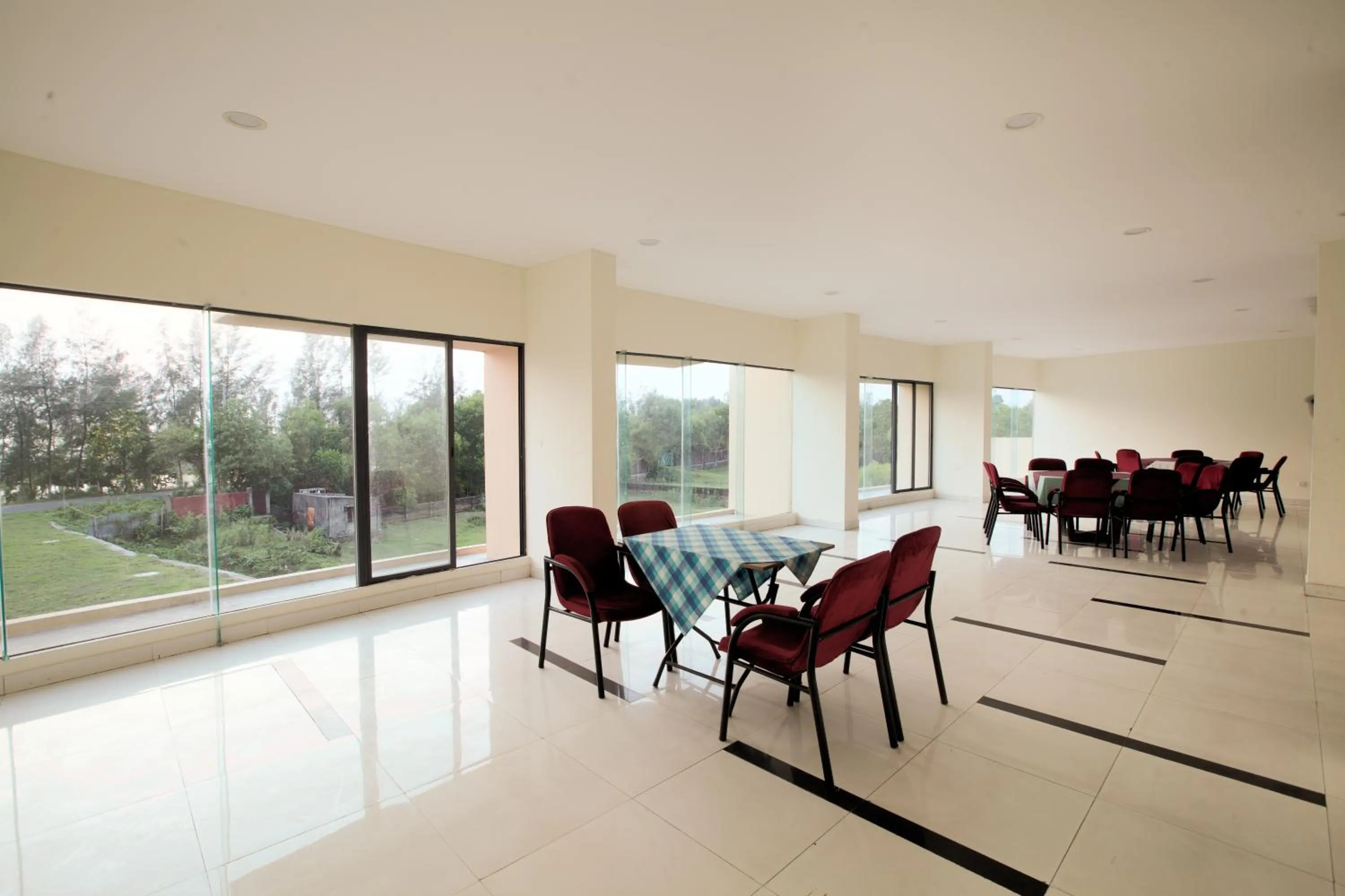 Dining area in Hotel Orchid Blue