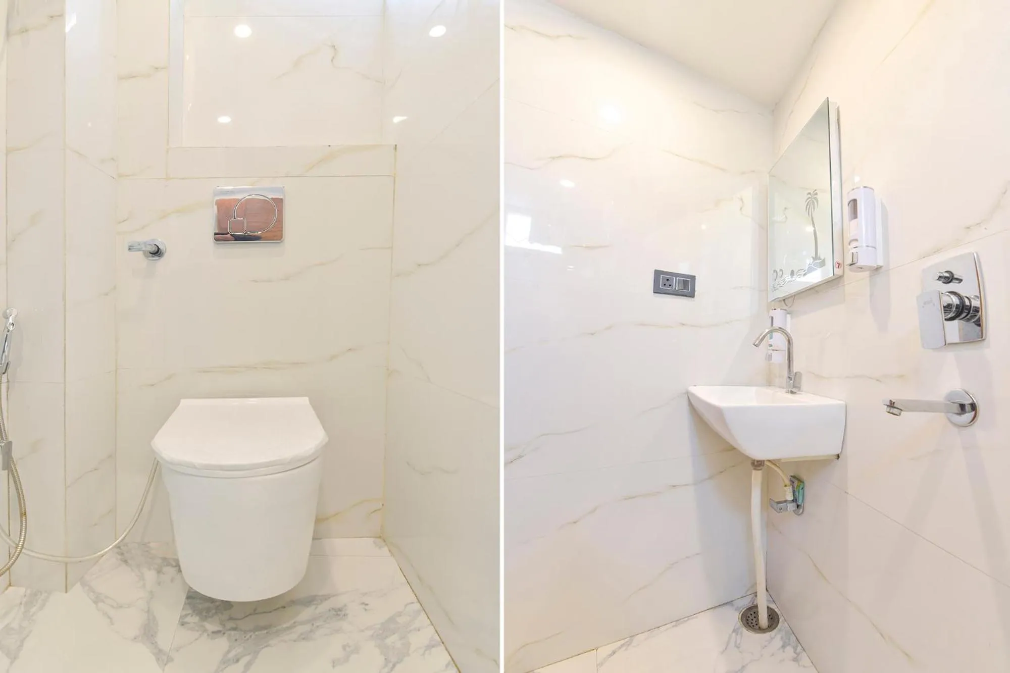 Bathroom in FabHotel UV