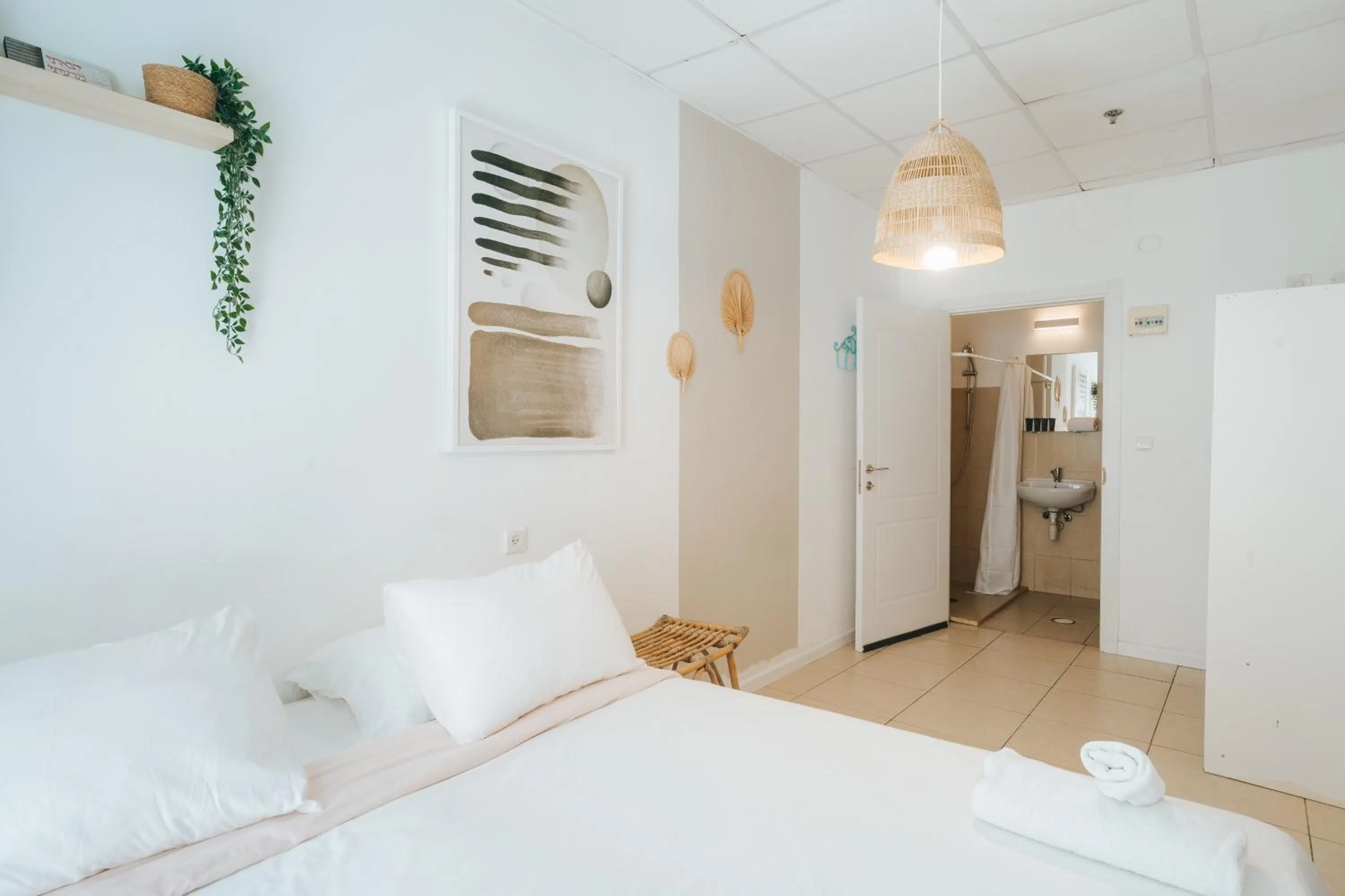 Bed in Central Beach Hotel