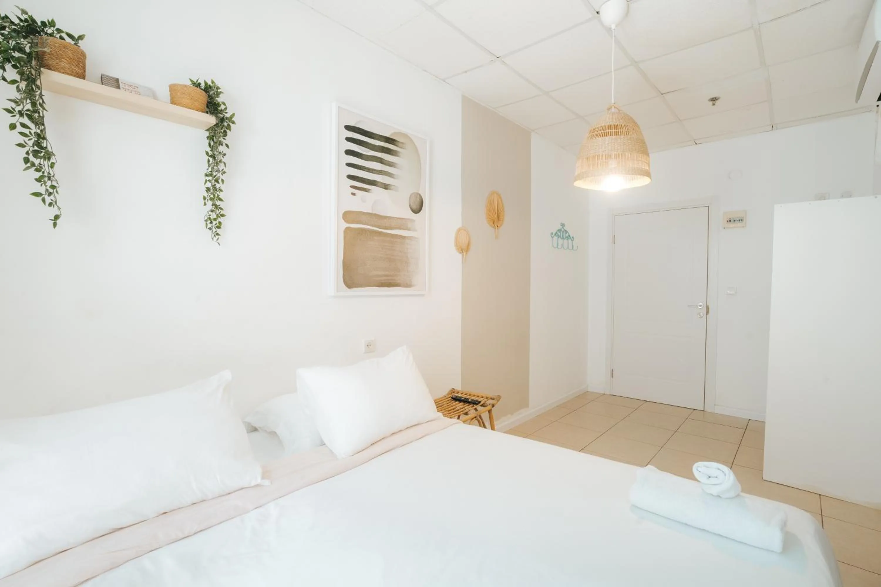 Bed in Central Beach Hotel