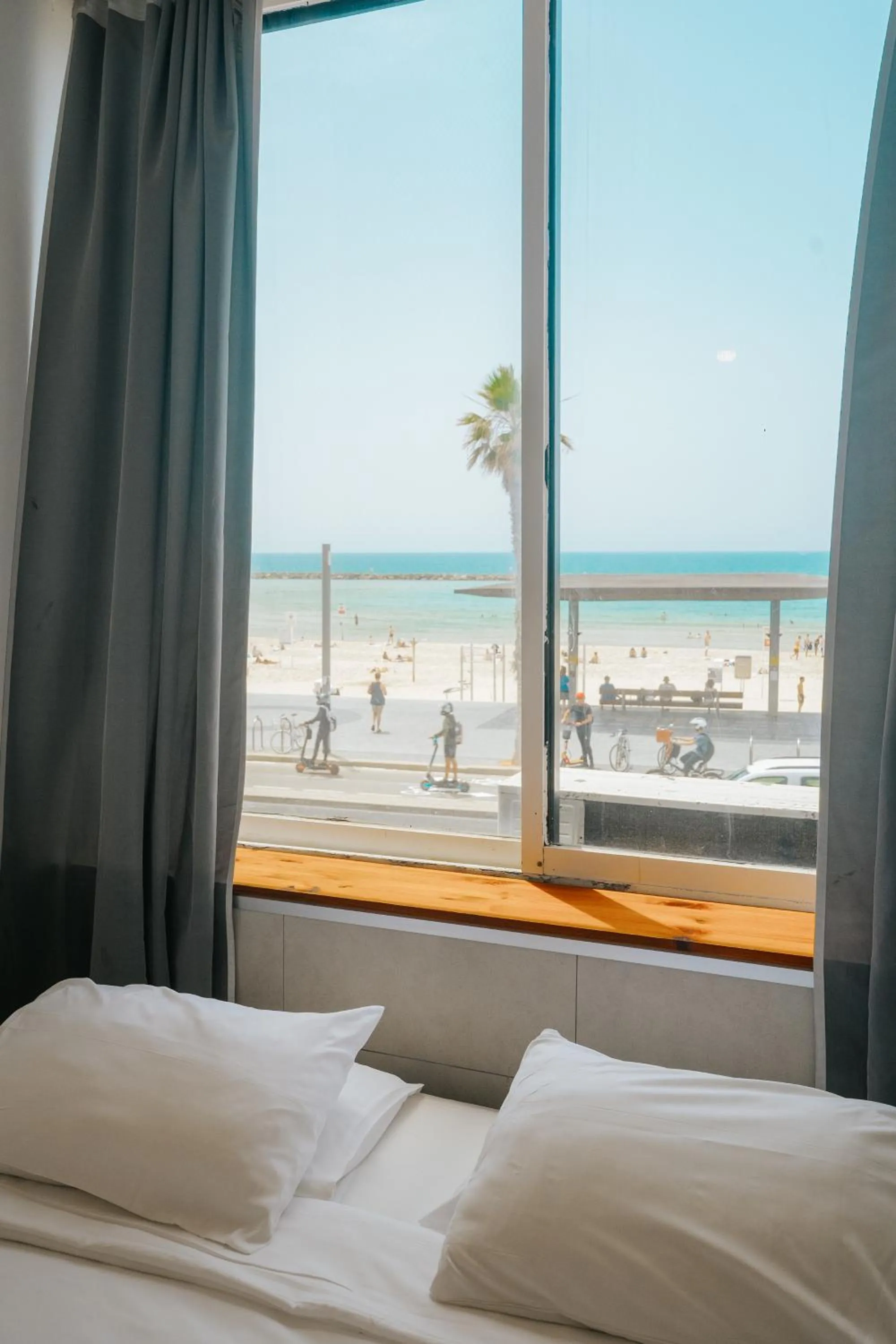 Bed in Central Beach Hotel