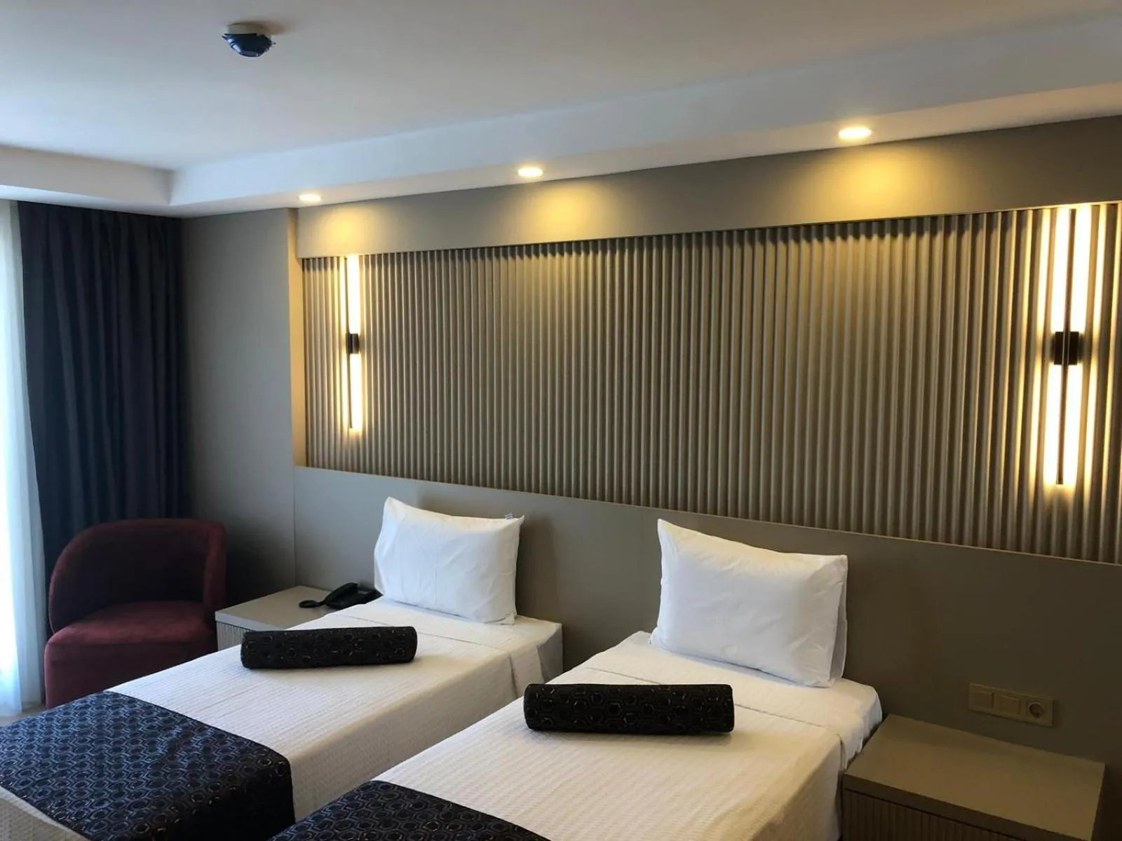 Bed in Grand İska Palace