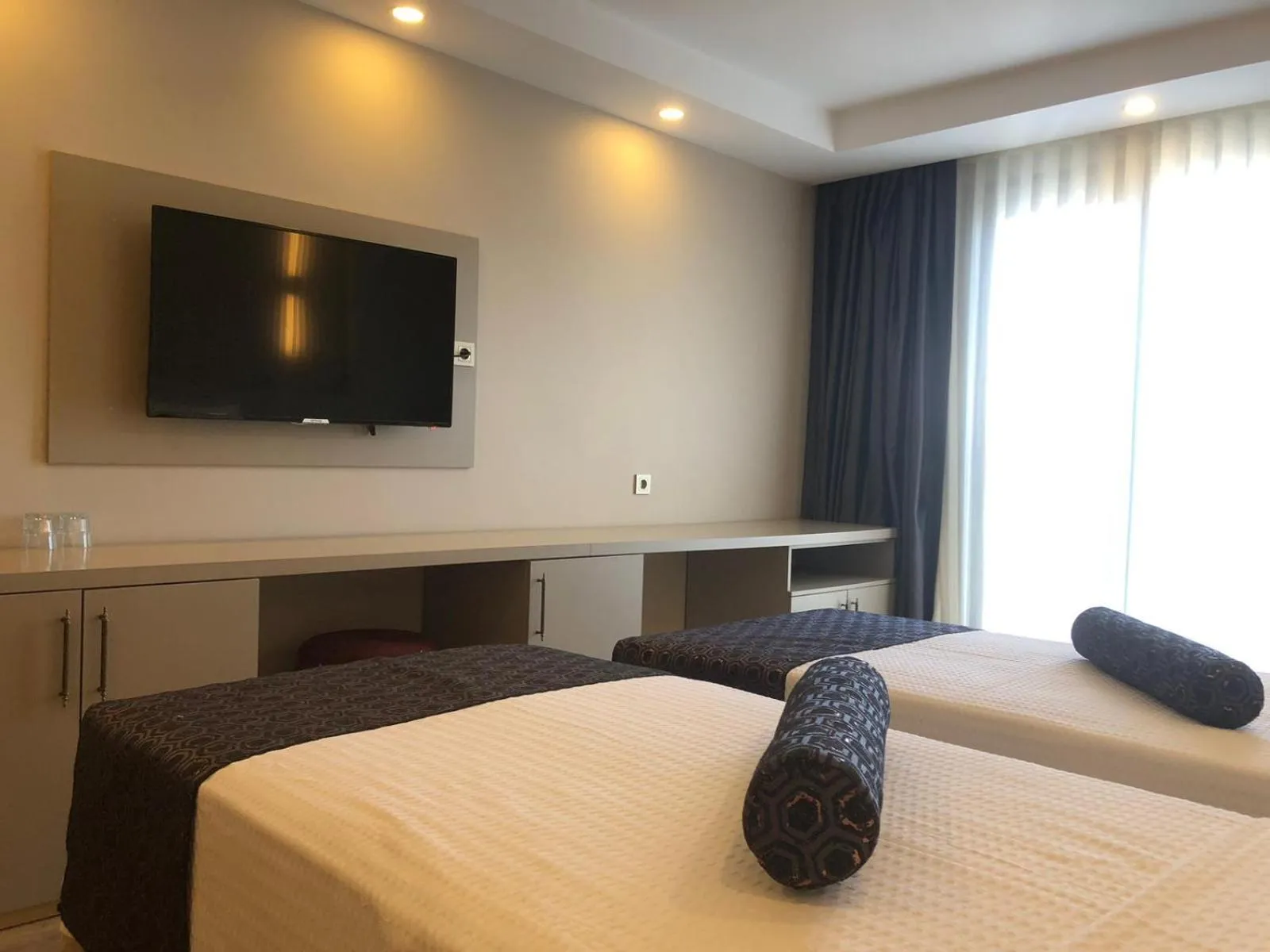 Bed in Grand İska Palace