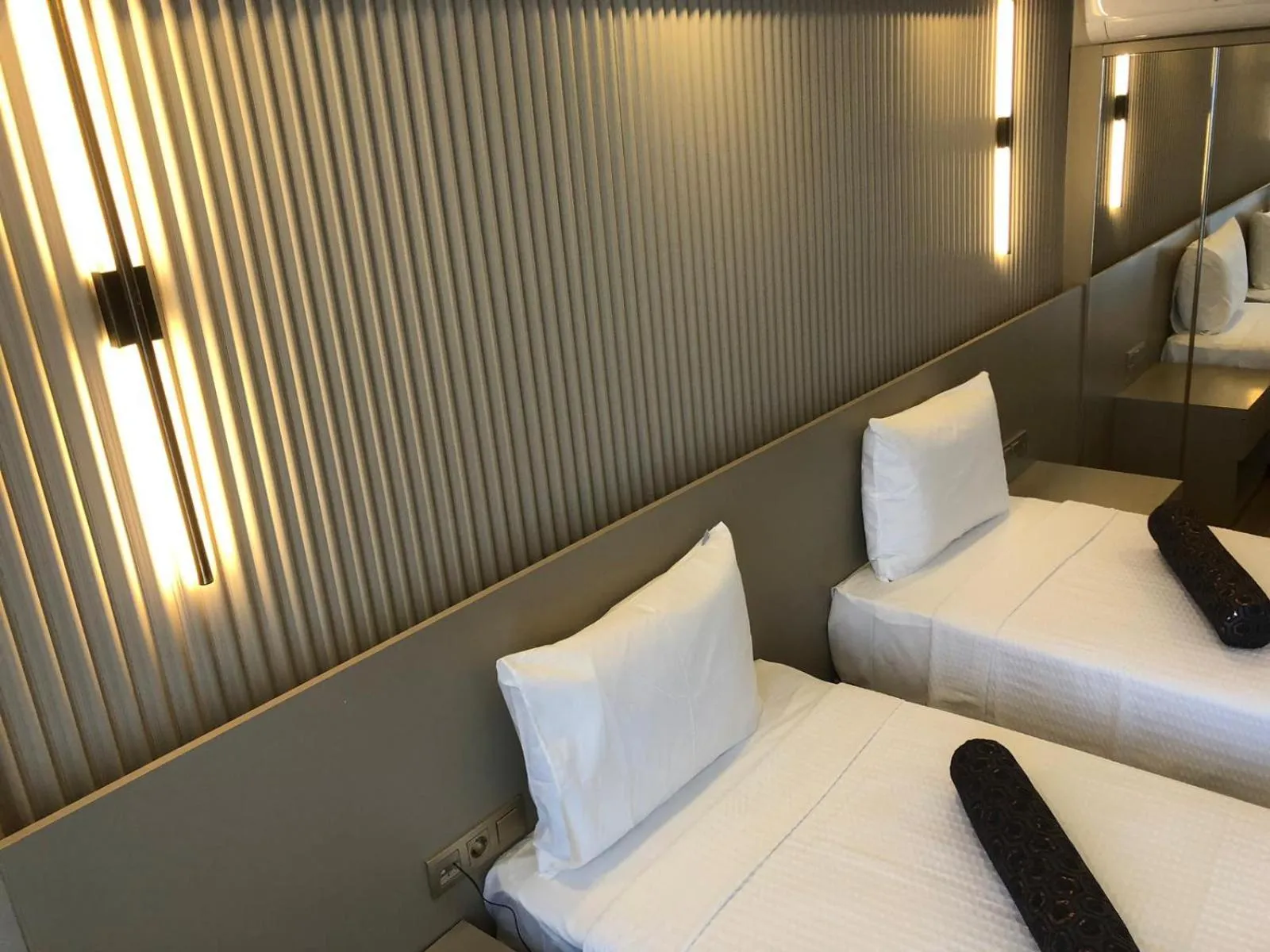 Bed in Grand İska Palace