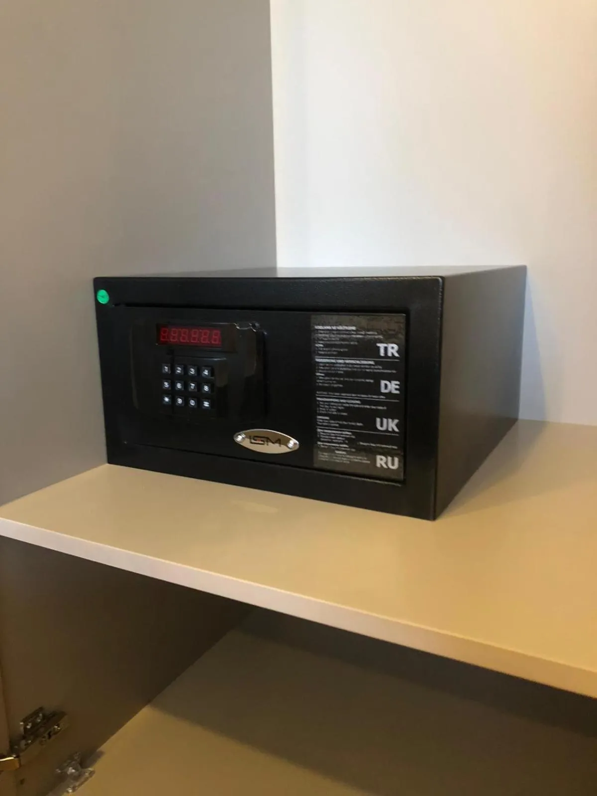 safe in Grand İska Palace