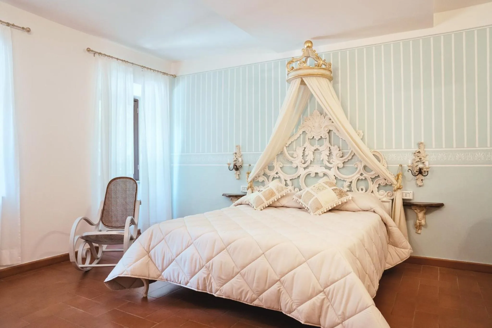 Bedroom, Bed in Hotel Rifugio la Foresta