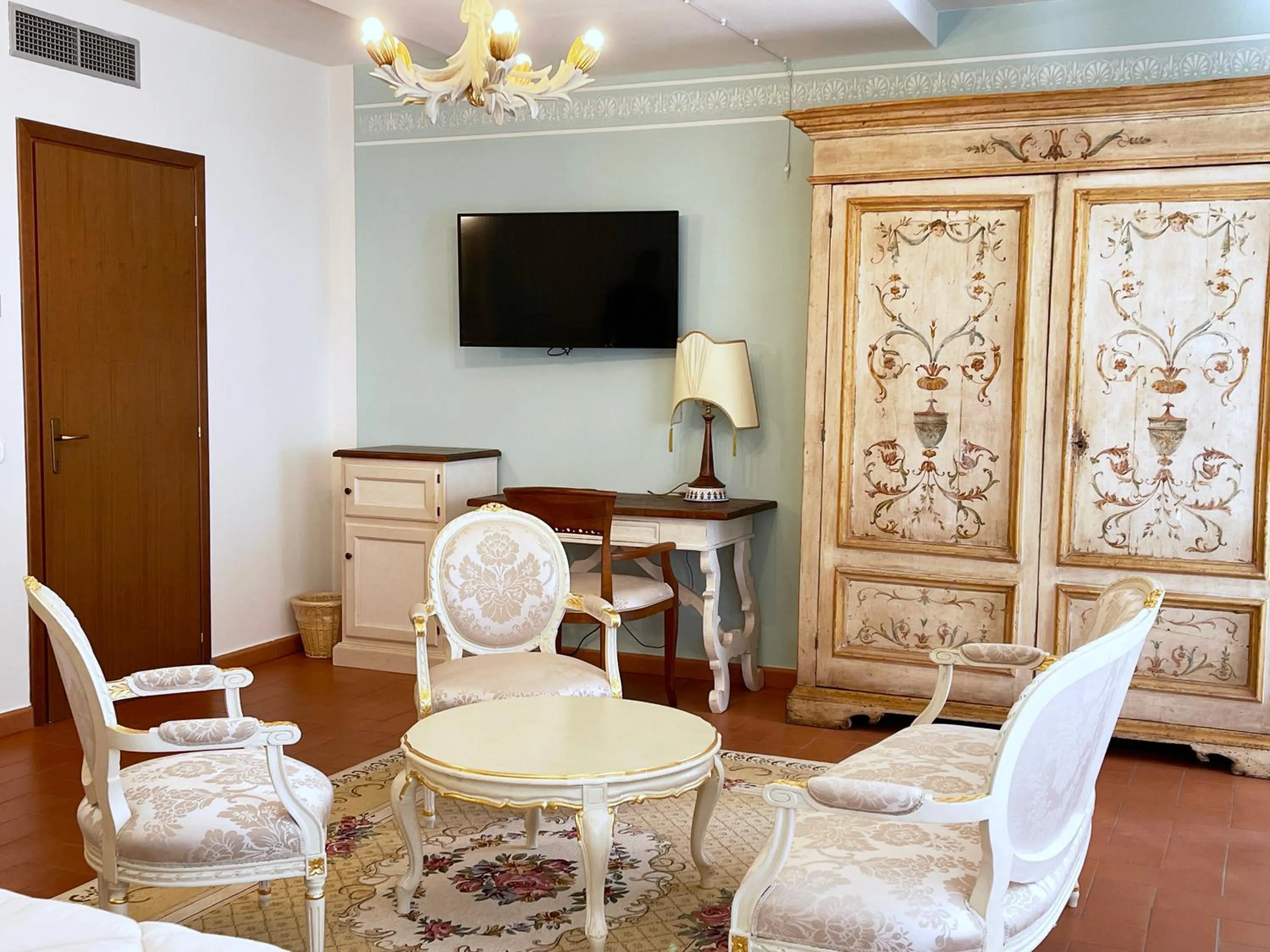 Seating area in Hotel Rifugio la Foresta