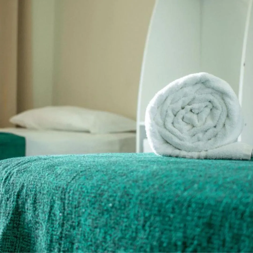 Bed in Happy Hotel Brisa do Mar