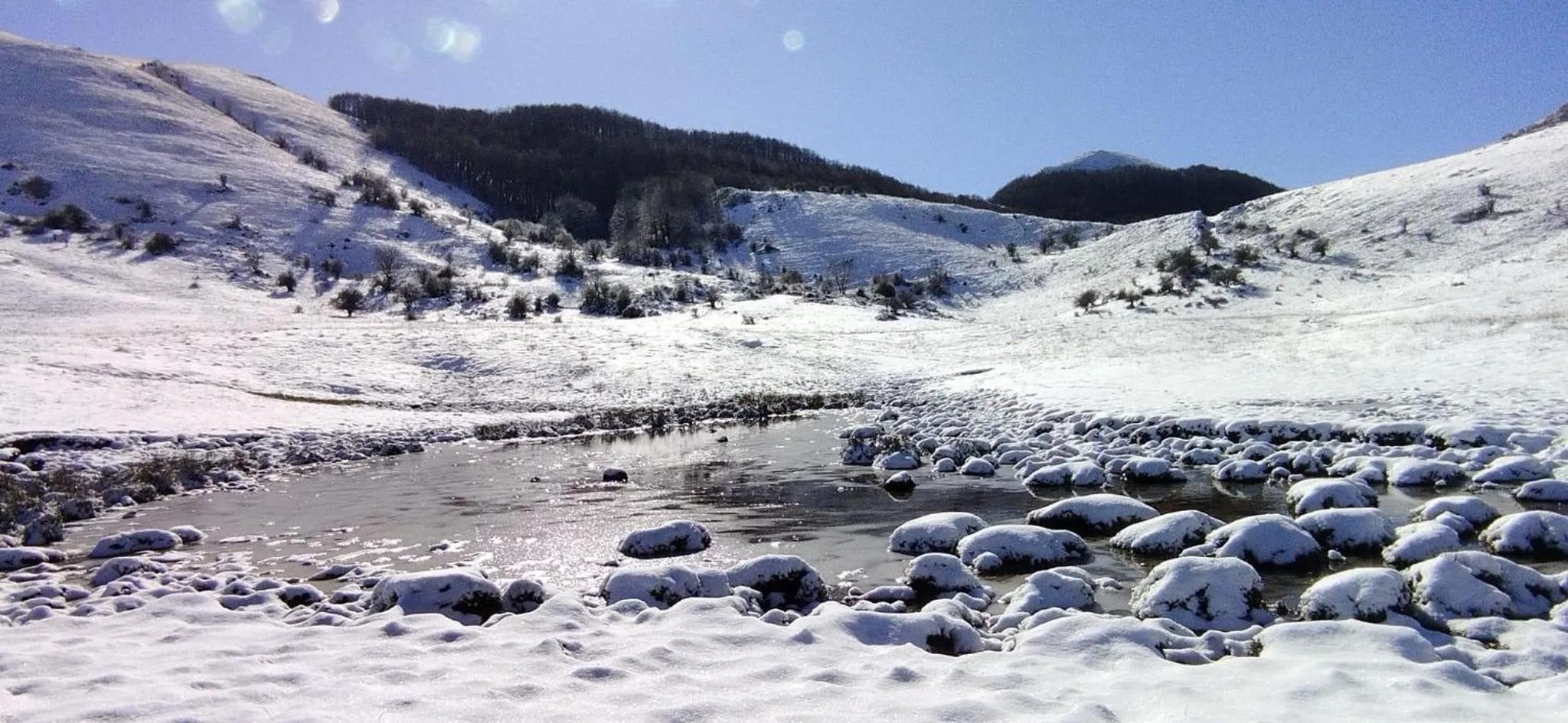 Natural landscape, Winter in Casa Vacanze MURANUM