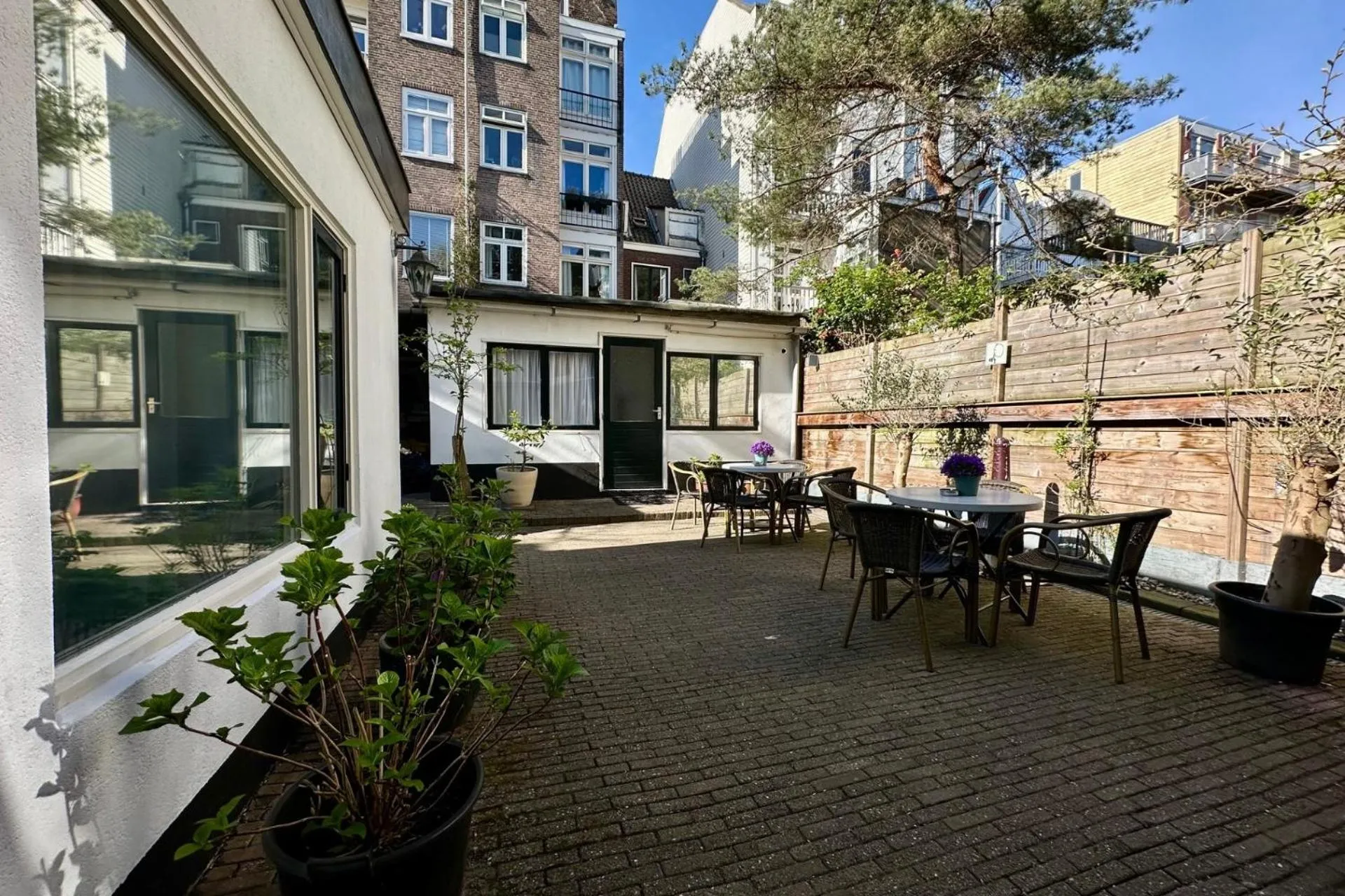 Garden in Hotel de Munck