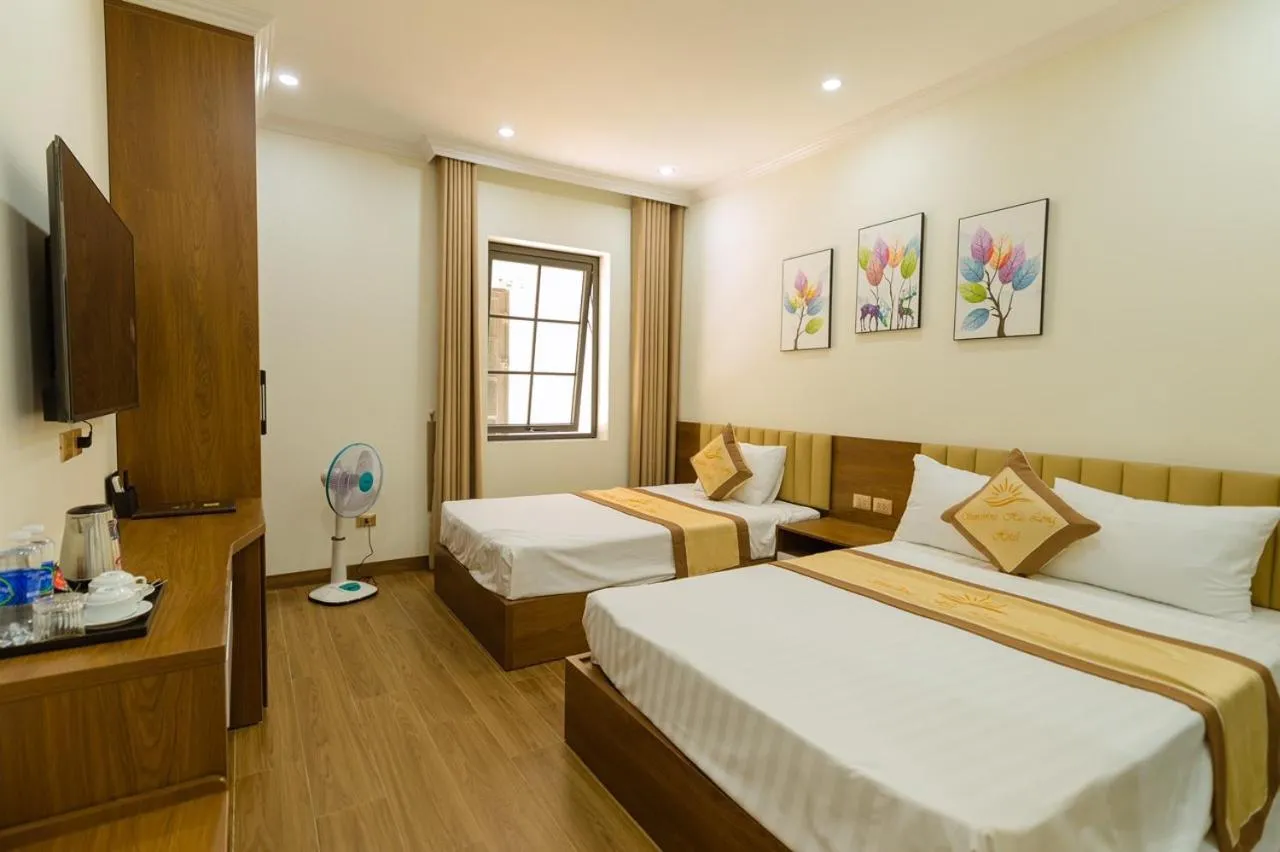 Bed in Sunshine Hạ Long Hotel