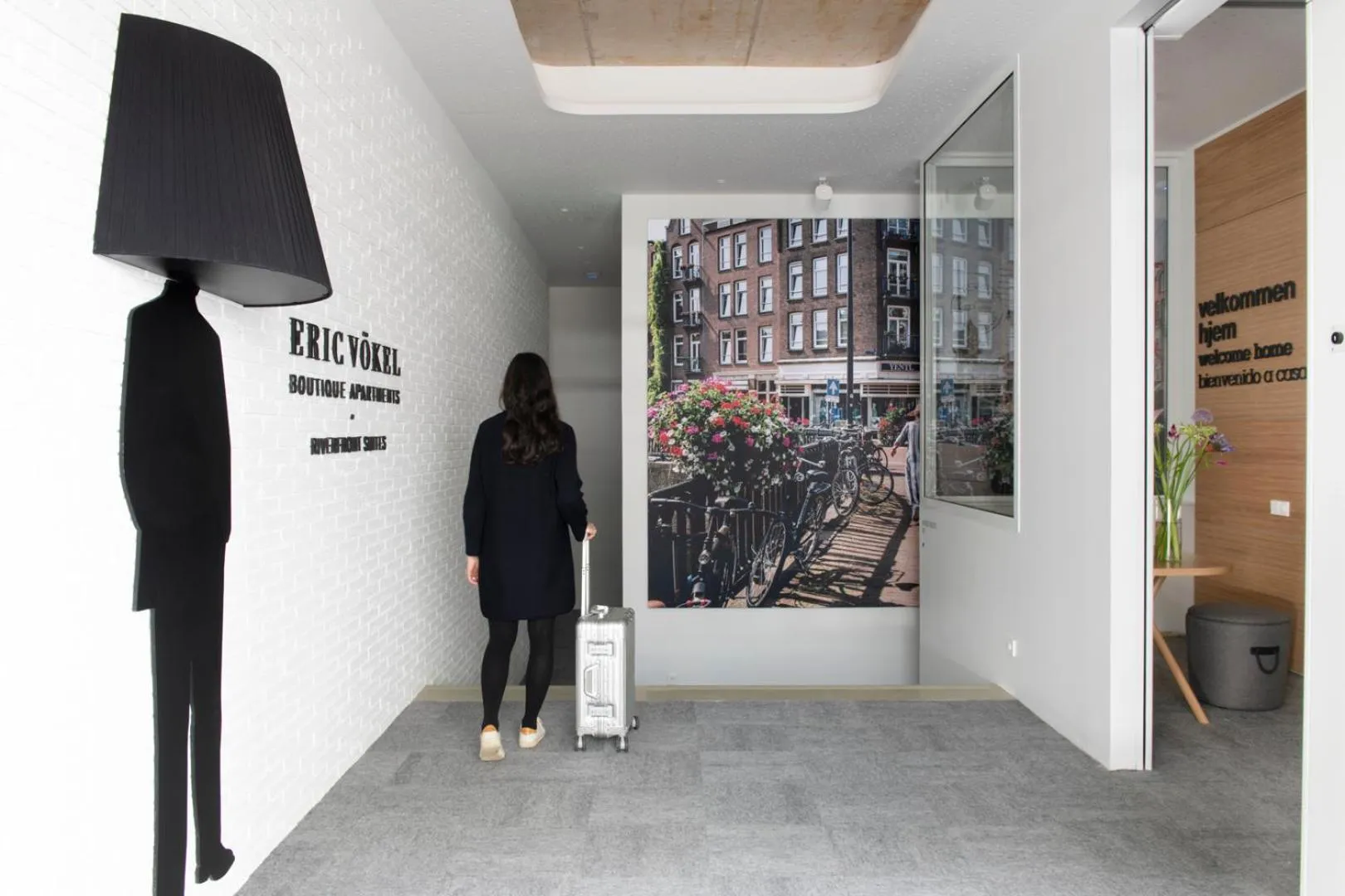 Lobby or reception in Eric Vökel Boutique Apartments - Riverfront Suites