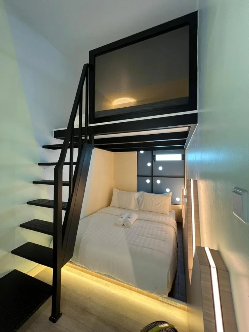 Bed in Cubic Botanical Suites Bangsar South by HomeBrickz