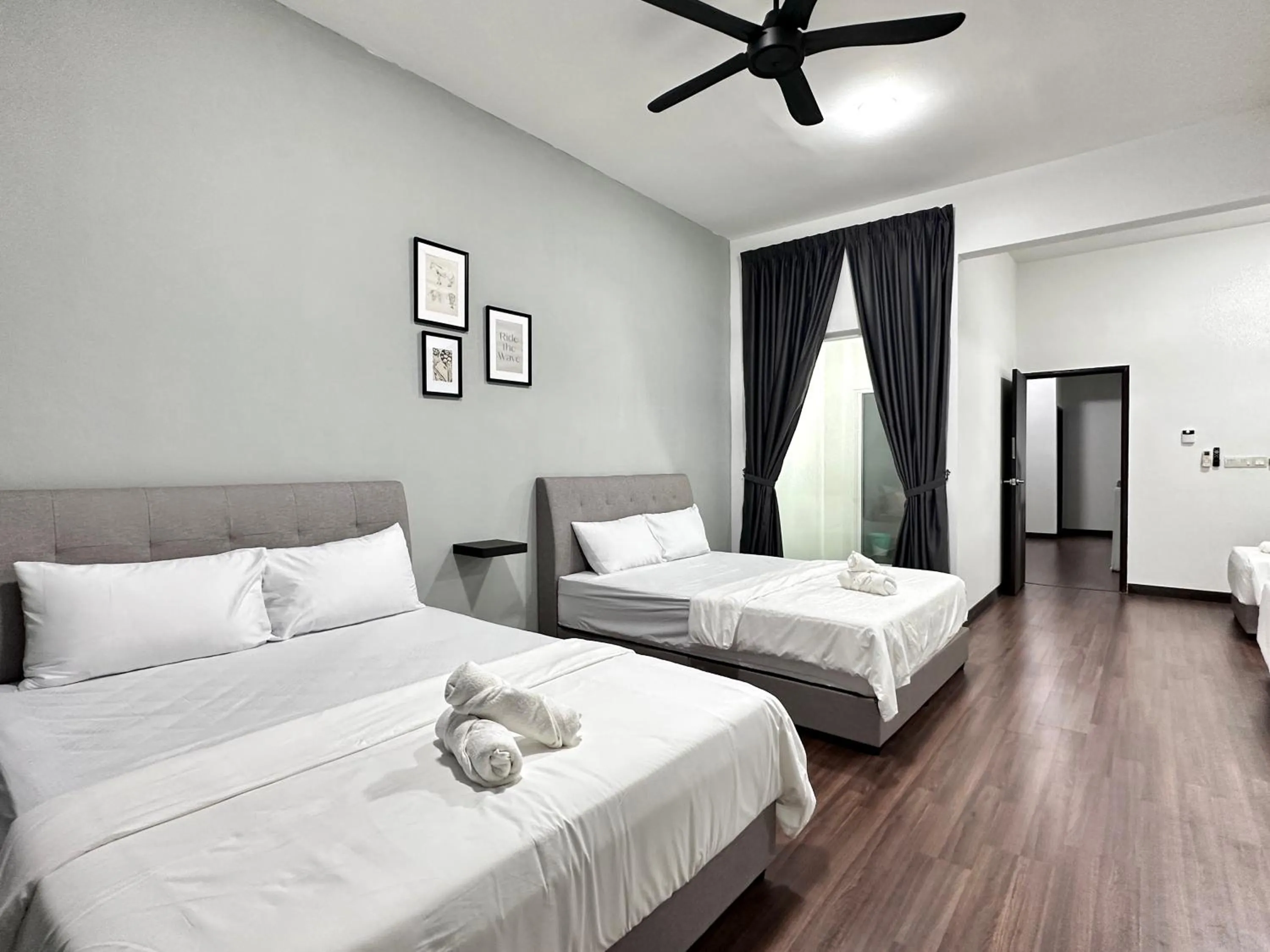 Bed in Queen’s Villa for 28Pax @Central of Penang