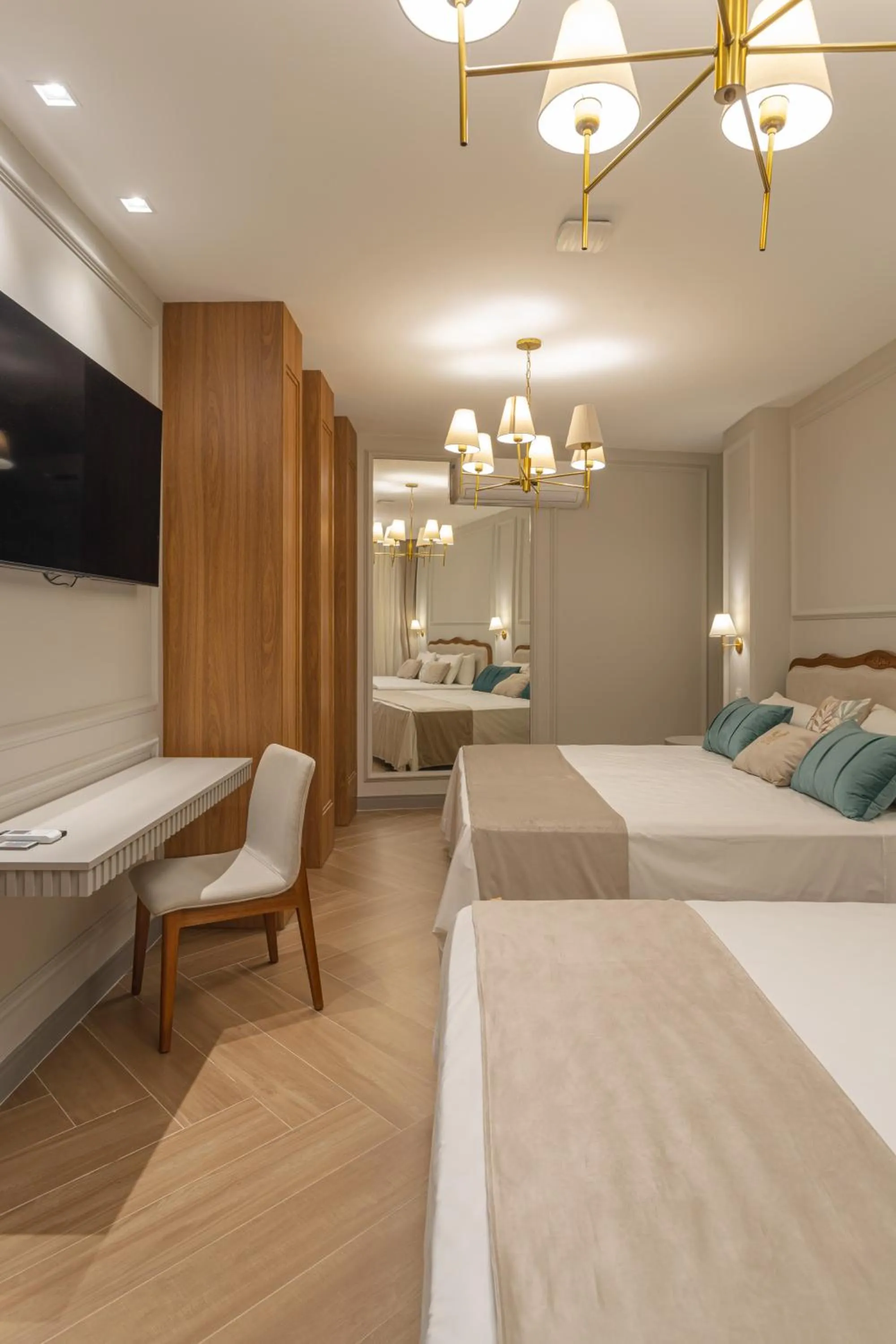 Bed in Pousada e Cerimonial Itamaraty