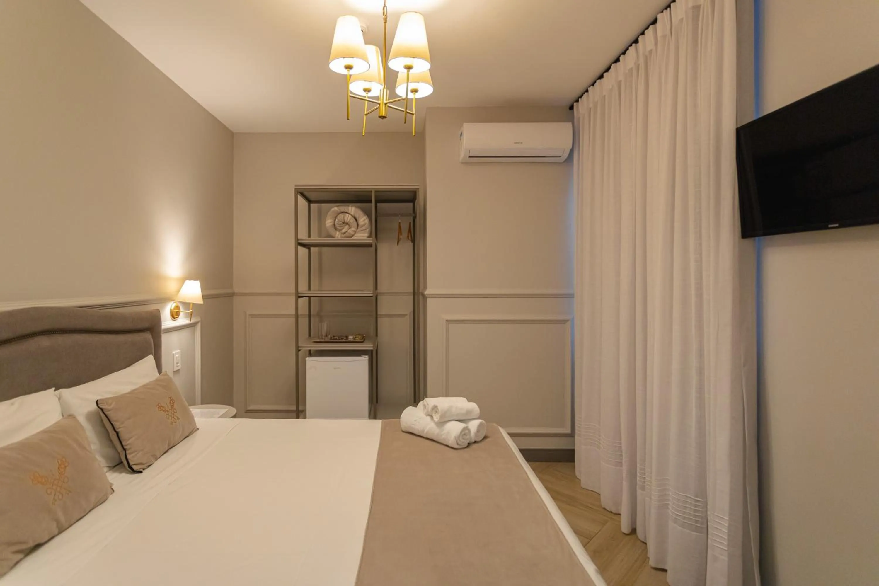 Bed in Pousada e Cerimonial Itamaraty