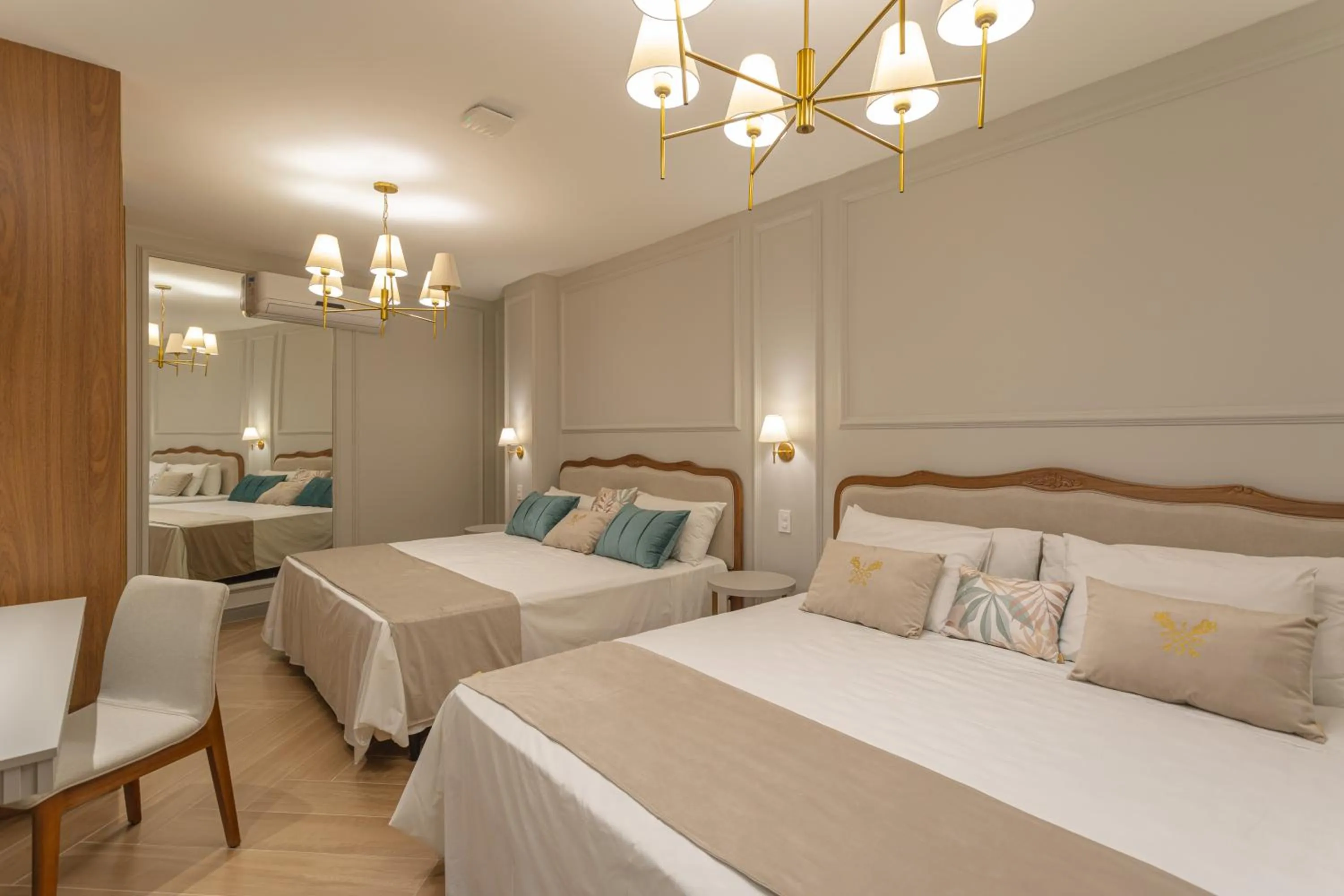 Bed in Pousada e Cerimonial Itamaraty