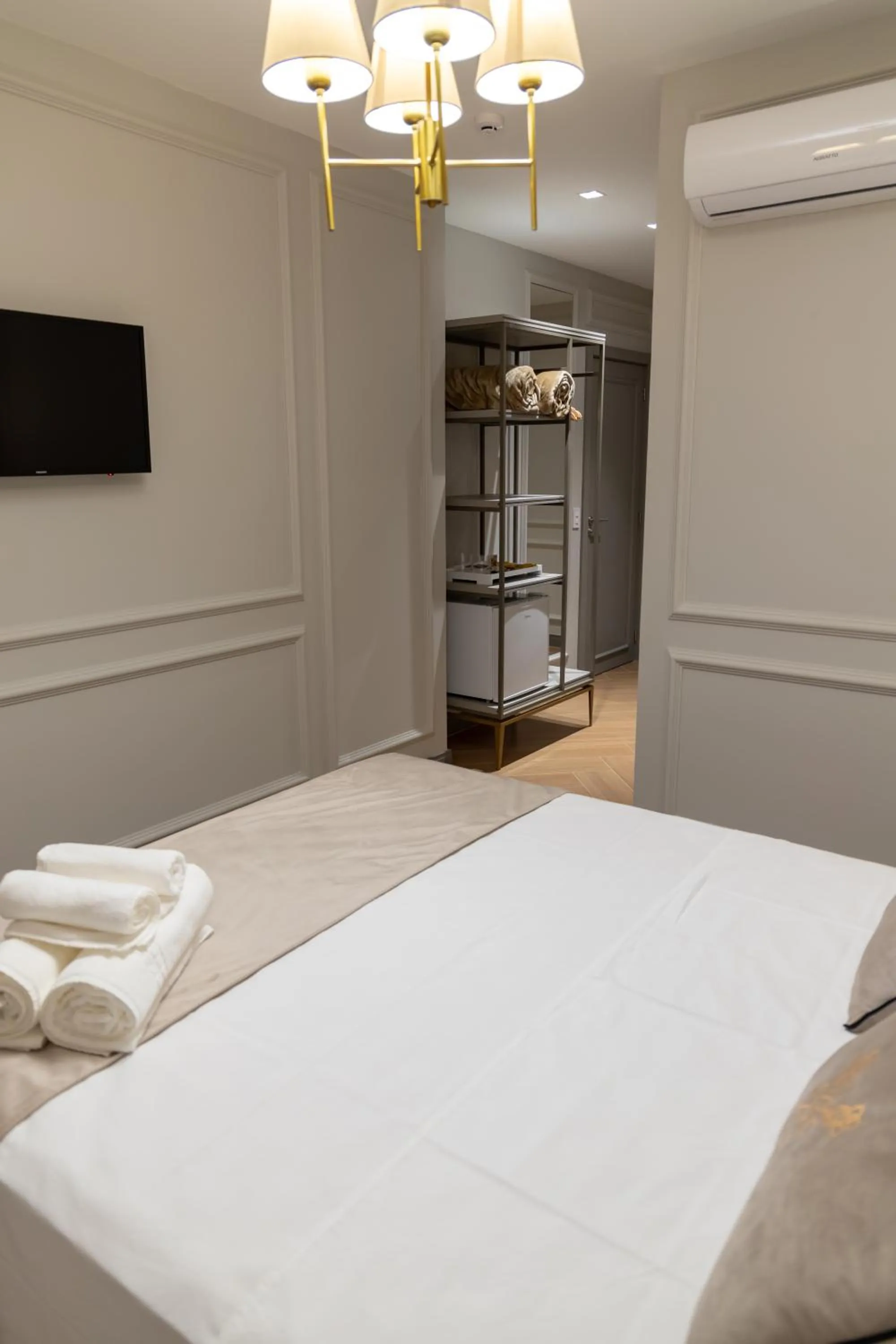 Bed in Pousada e Cerimonial Itamaraty