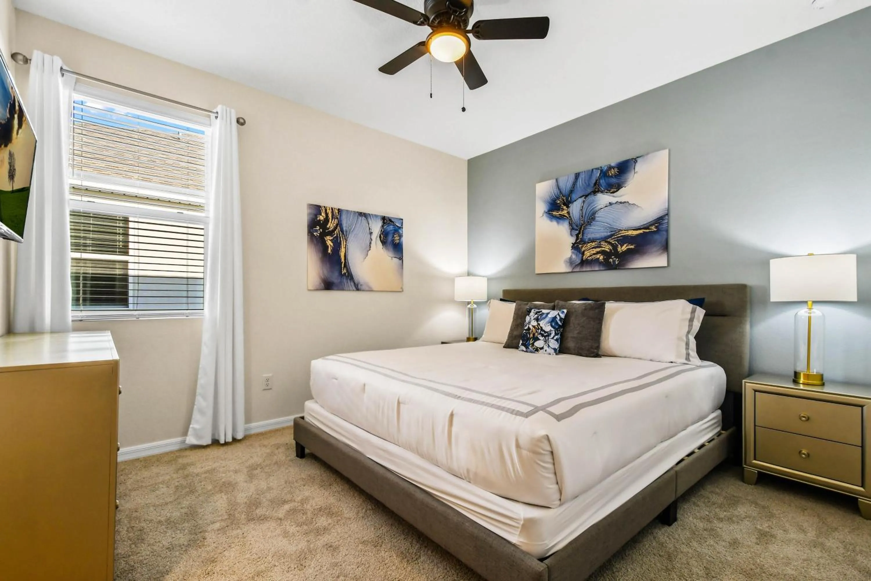 Bed in Resort-Style Home with Pool, Near Disney!