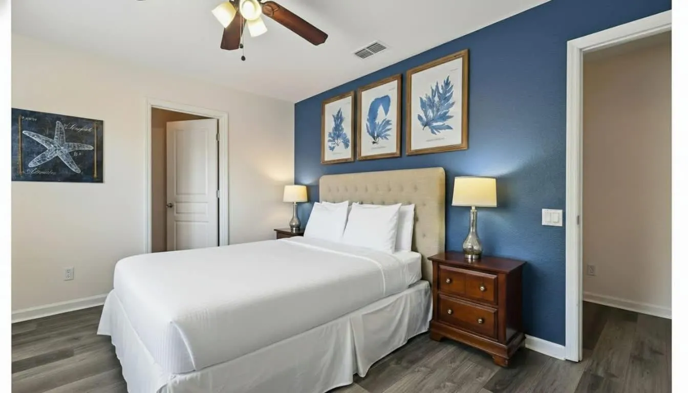 Bed in 6BR Private Pool, Spa, Gameroom, Close to Disney