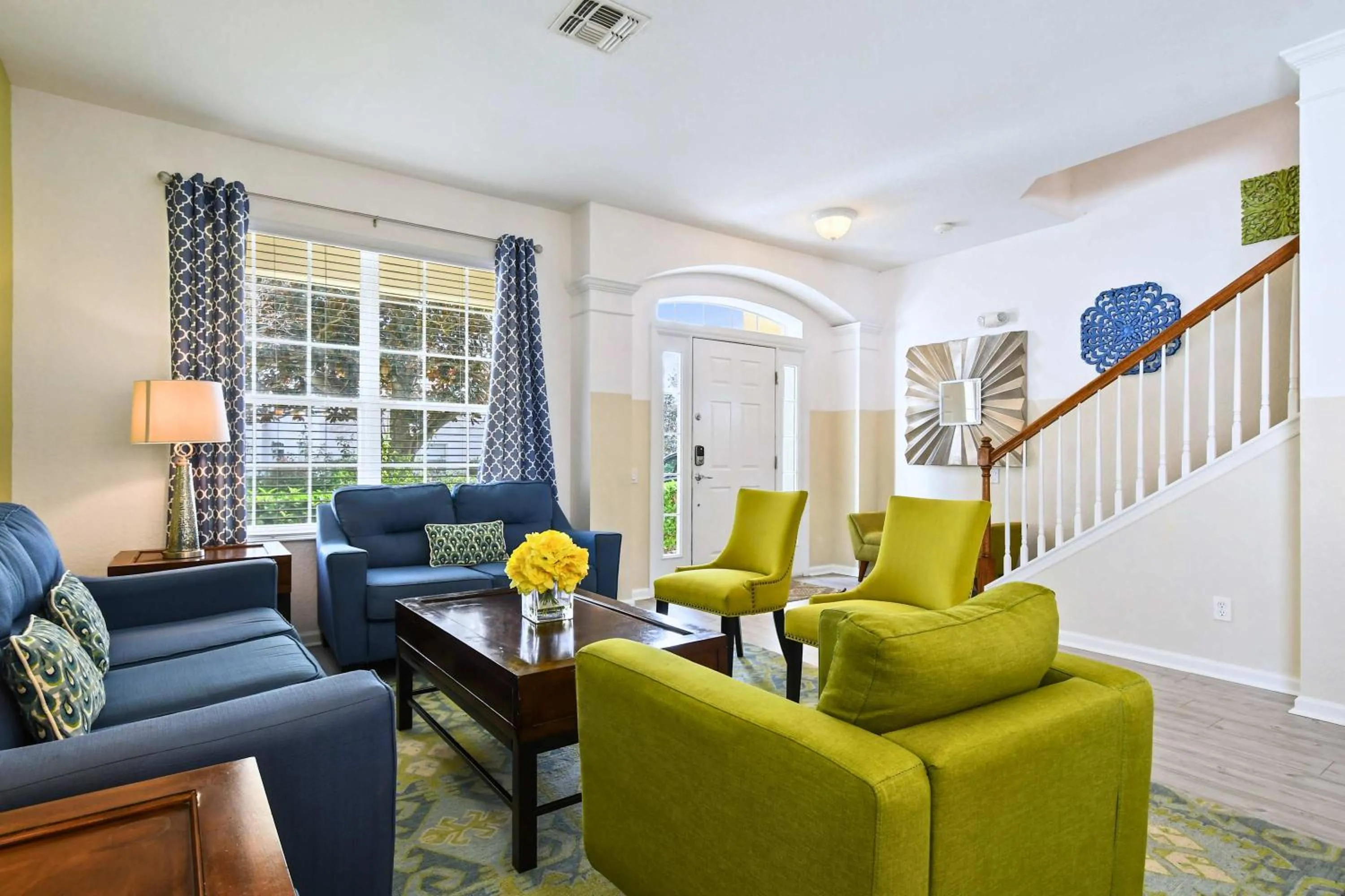 Living room in 6BR Private Pool, Spa, Gameroom, Close to Disney