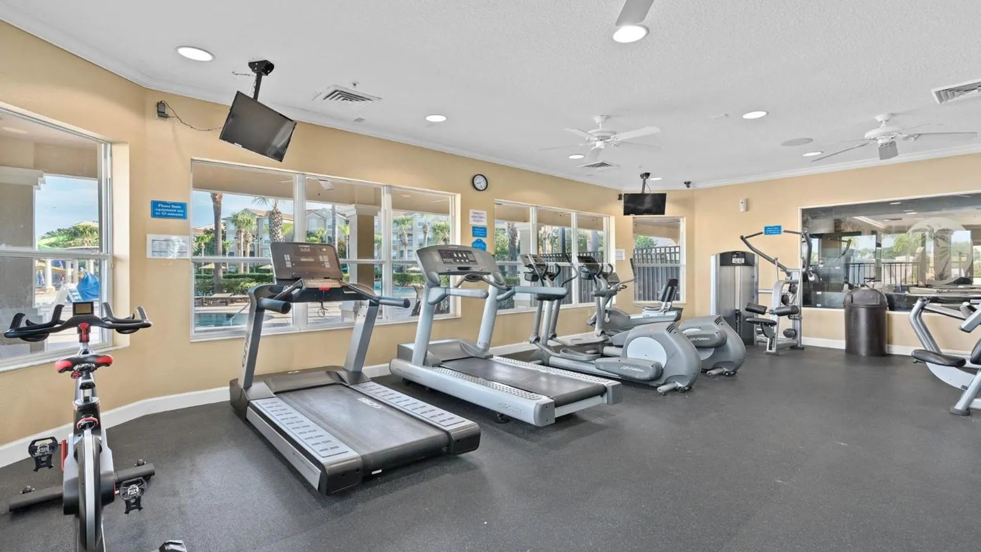 Fitness centre/facilities in 6BR Private Pool, Spa, Gameroom, Close to Disney