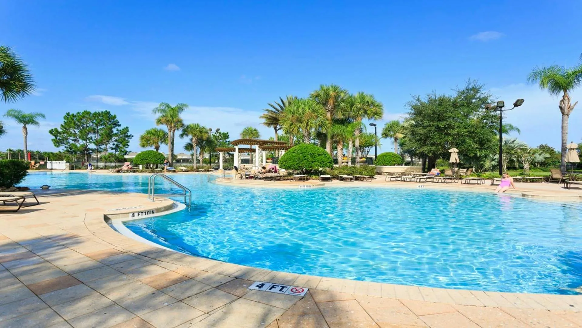 Swimming pool in 6BR Private Pool, Spa, Gameroom, Close to Disney