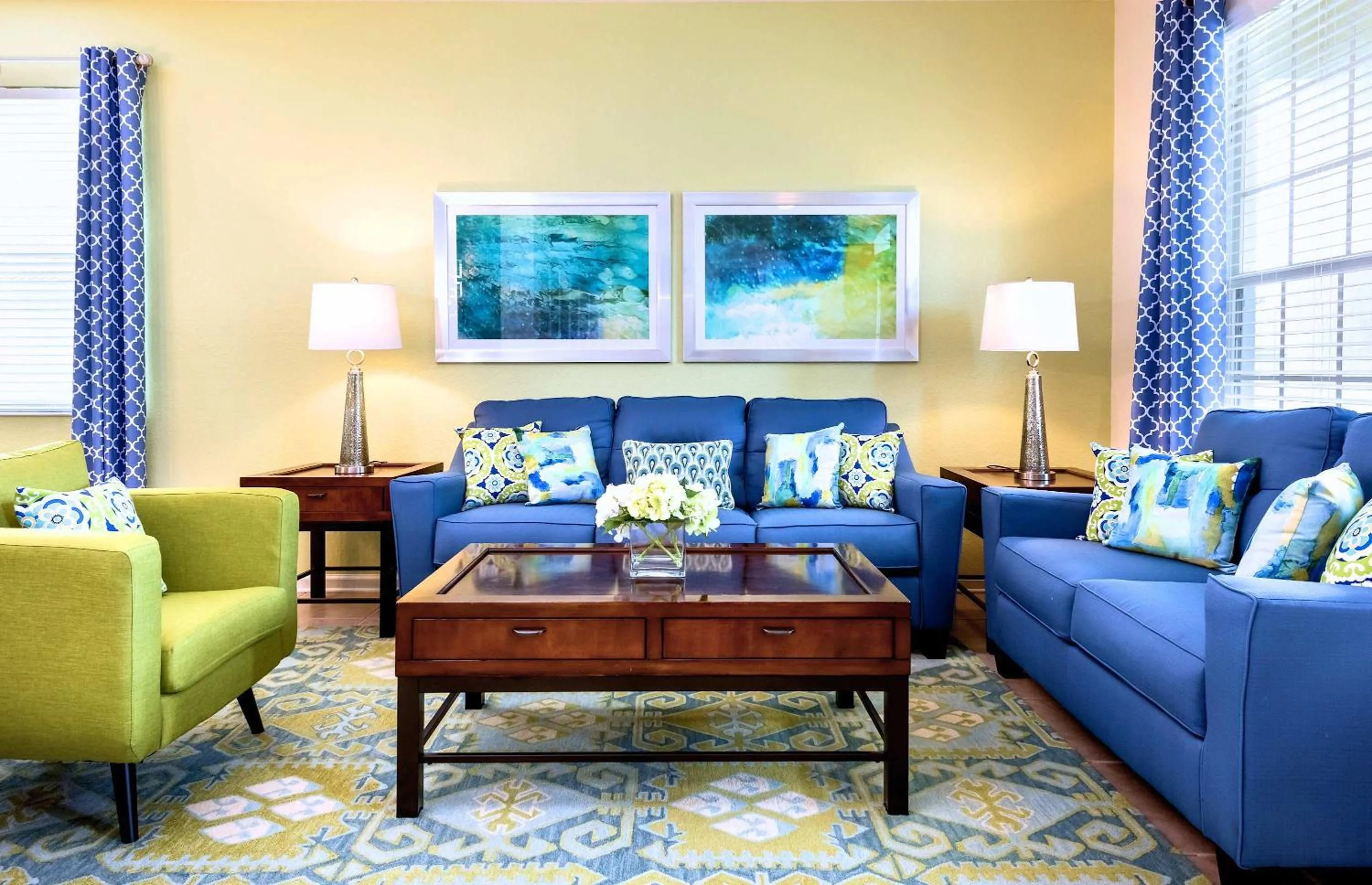 Living room in 6BR Private Pool, Spa, Gameroom, Close to Disney