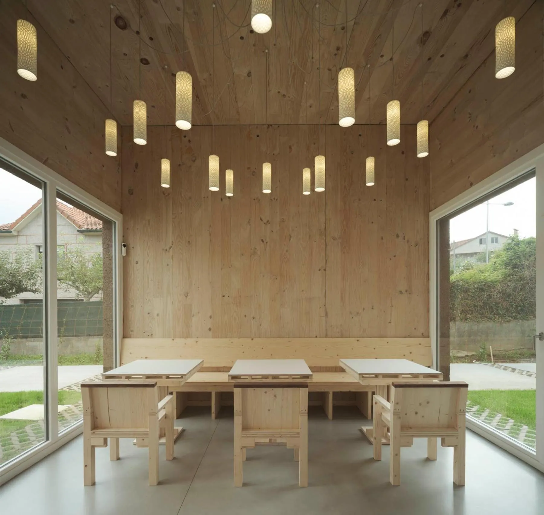 Dining area in Hotel Amiuka