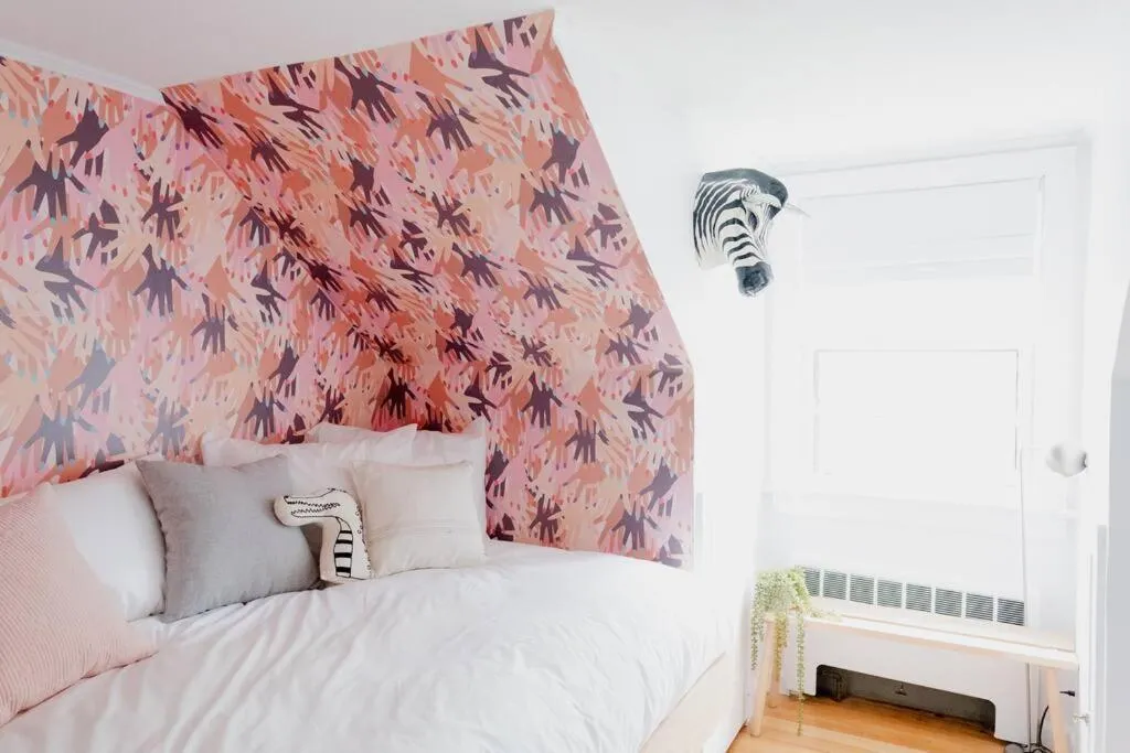 Bedroom, Bed in The Norsdale plus CMYK Motel on 10 acres in Phoenicia