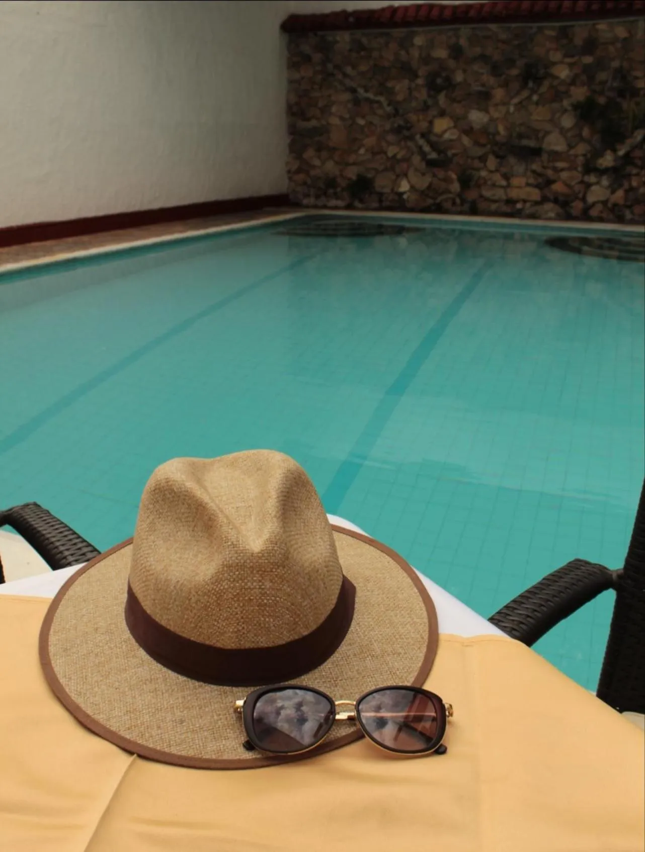 Pool view in HOTEL DINASTIA REAL NEIVA