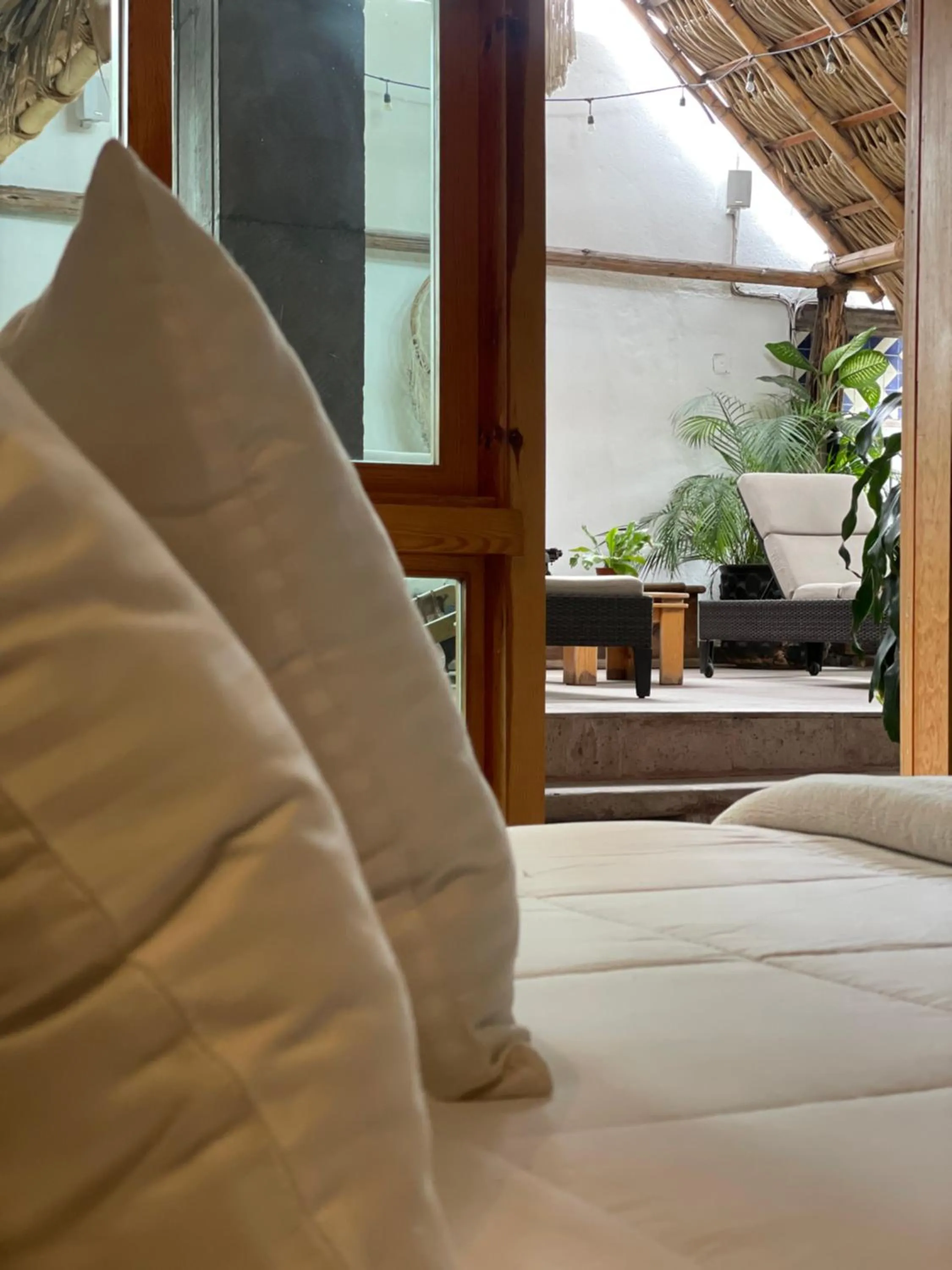 Bed in Hotel Casa Carmona