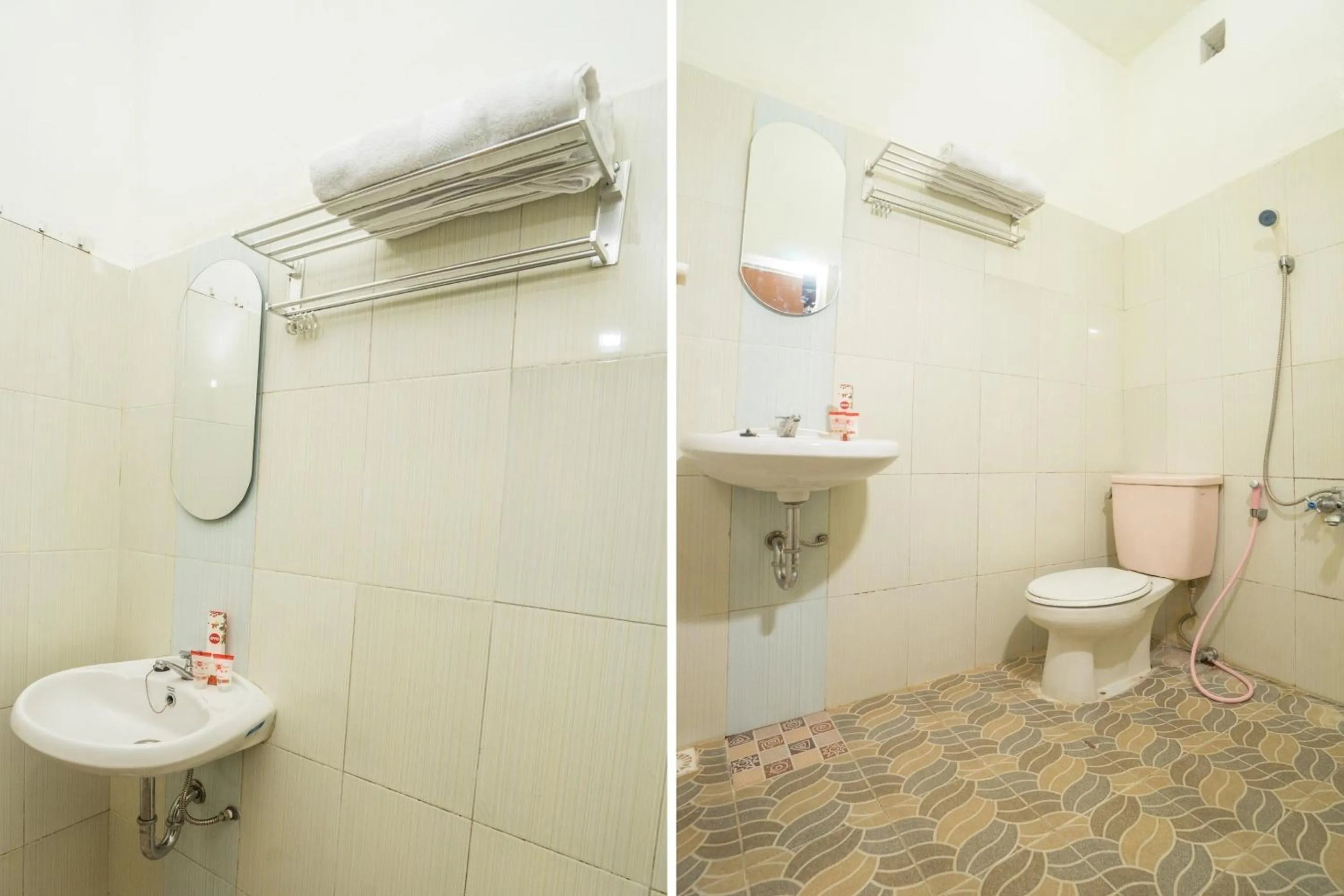 Bathroom in Hotel O Central Batu Near Jatim Park 3 Formerly Bunga Matahari Hotel