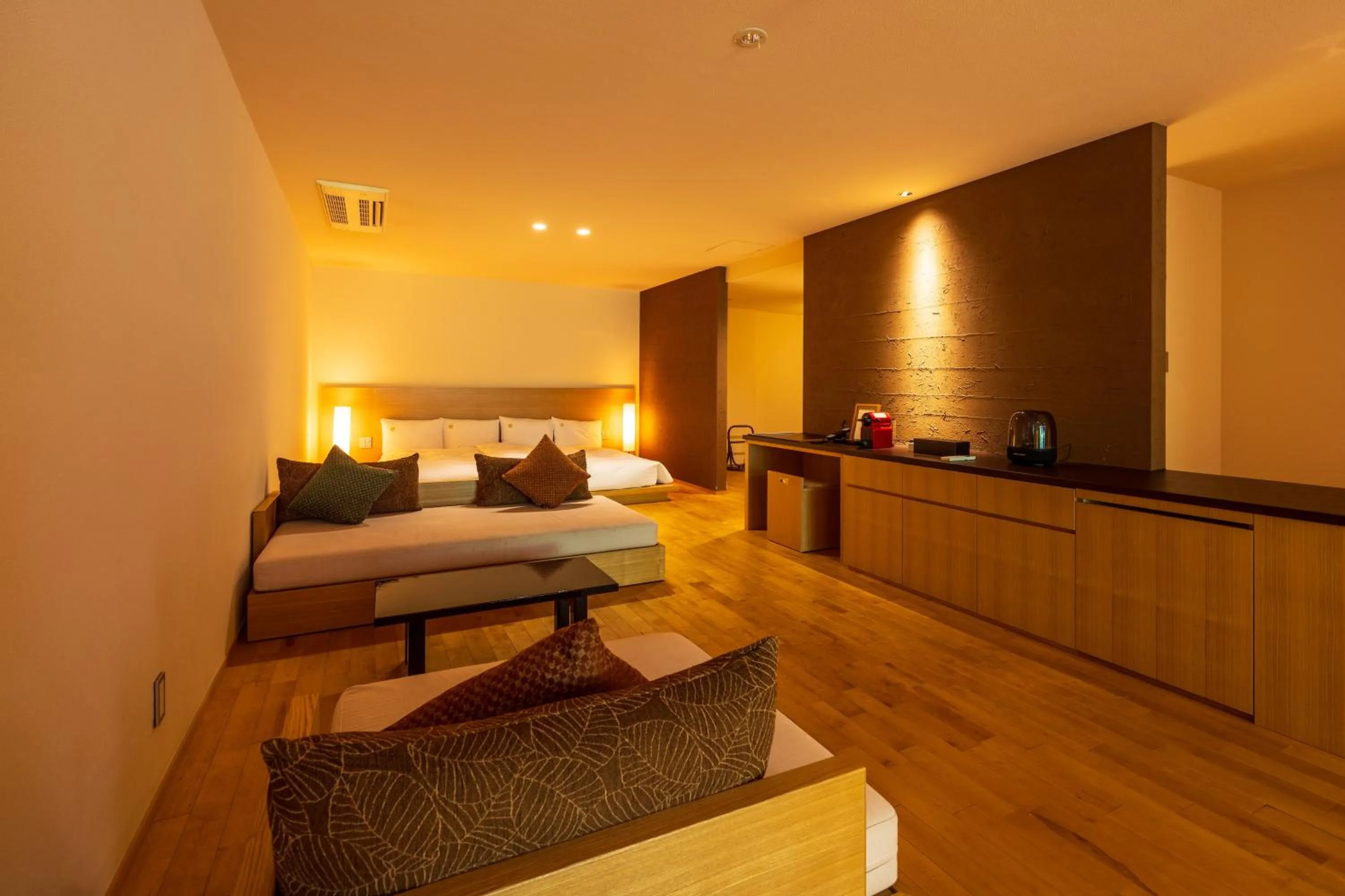 Living room, Bed in Kinnotake Tonosawa (Adult Only)